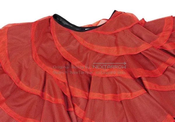 Junya Watanabe Junya Watanabe size XS Red vintage wave design sense half Size 23" - 4 Thumbnail