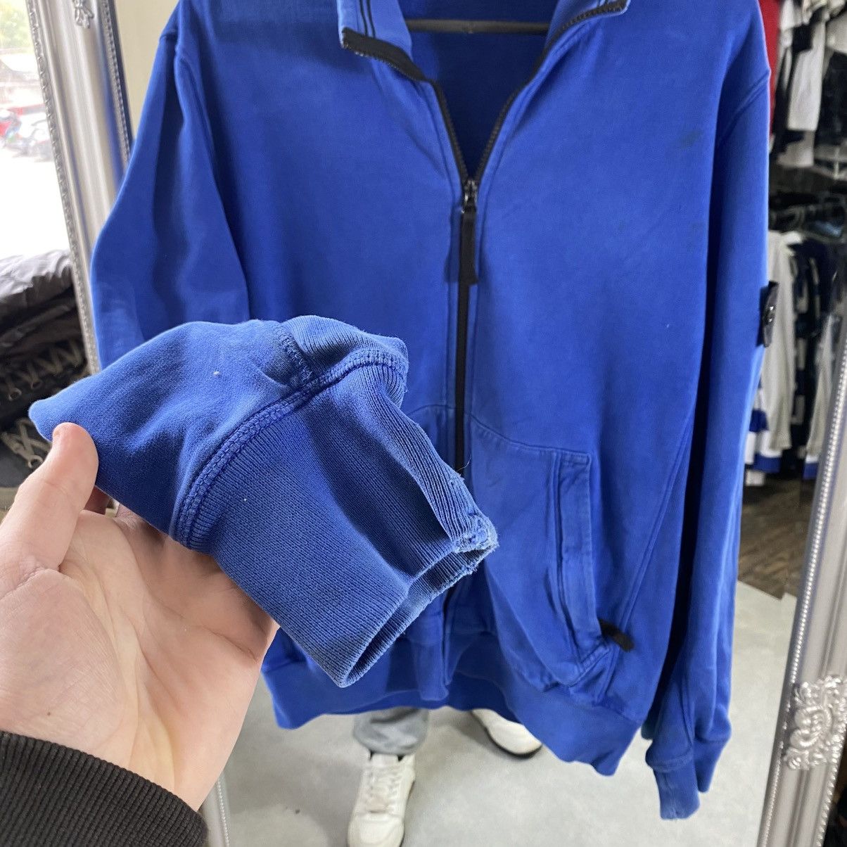 Stone Island Stone Island Zip up Hoodie Size US L / EU 52-54 / 3 - 3 Thumbnail