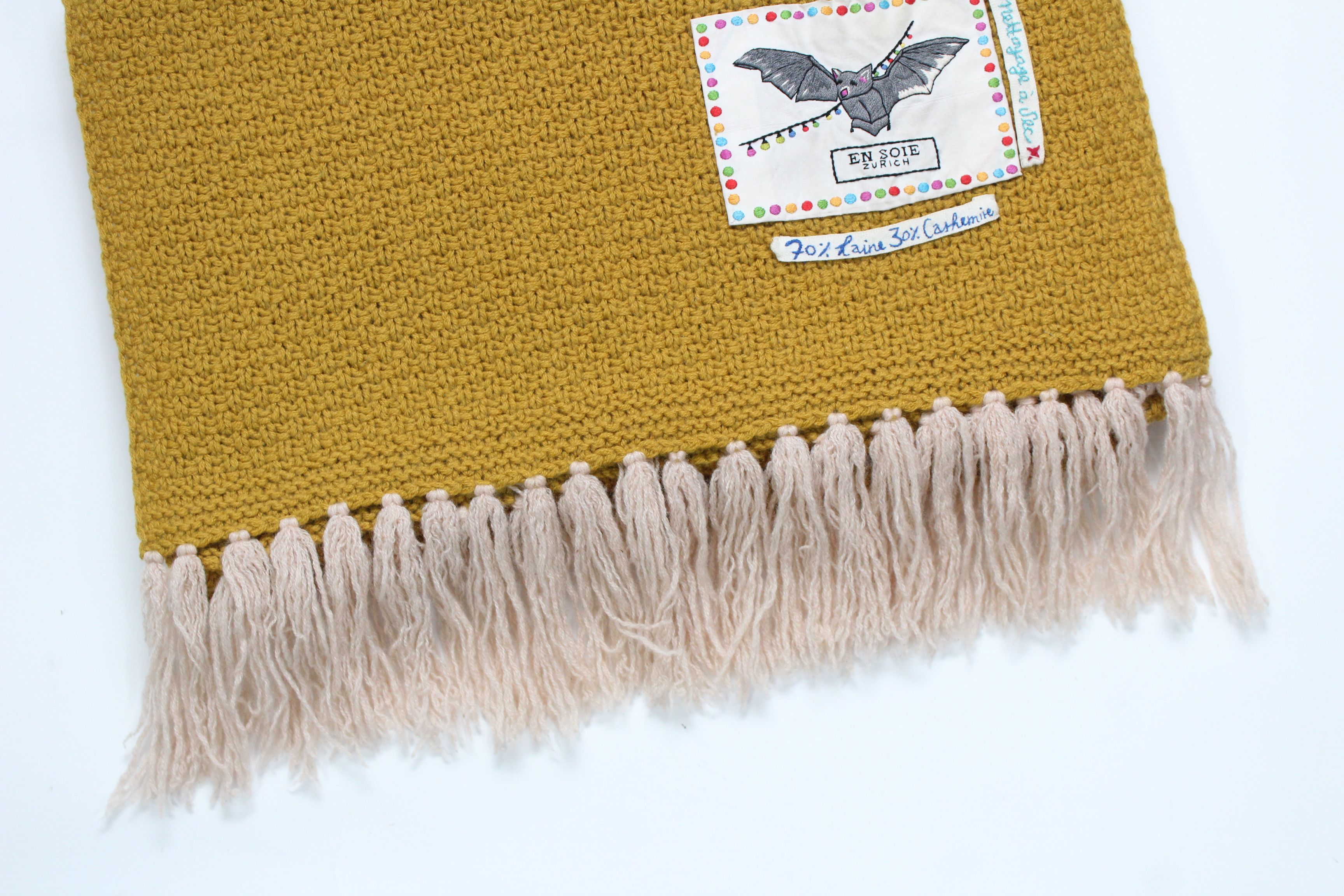 Other En Soie Zurich Scarf Cashmere Wool Vintage Rare Hype Size ONE SIZE - 5 Thumbnail
