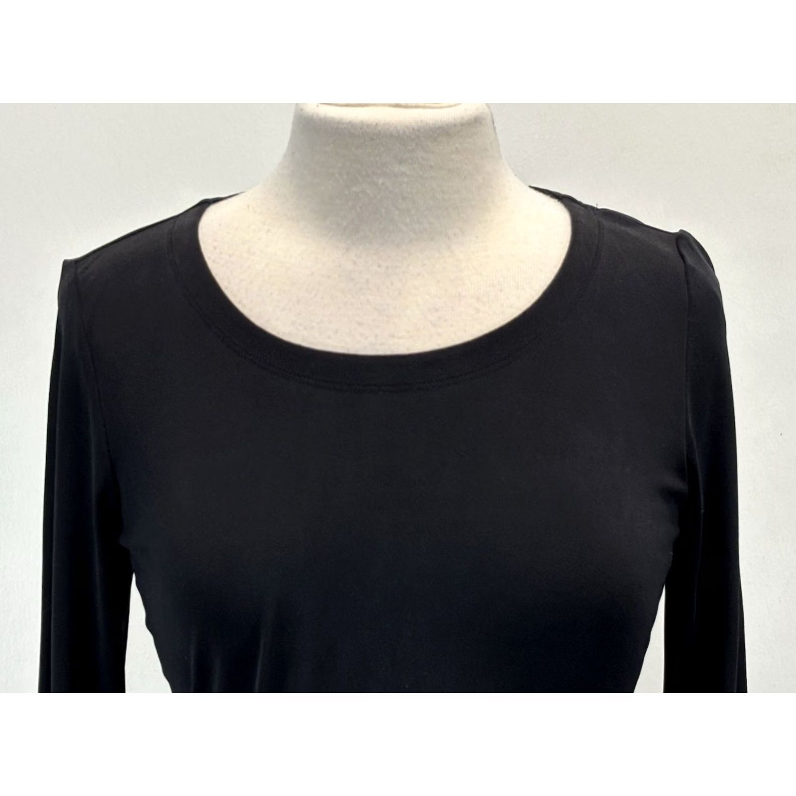 Eileen Fisher Eileen Fisher Silk Tunic Top Shirt Women’s Small Black Side Slits Minimalist Size S / US 4 / IT 40 - 5 Thumbnail