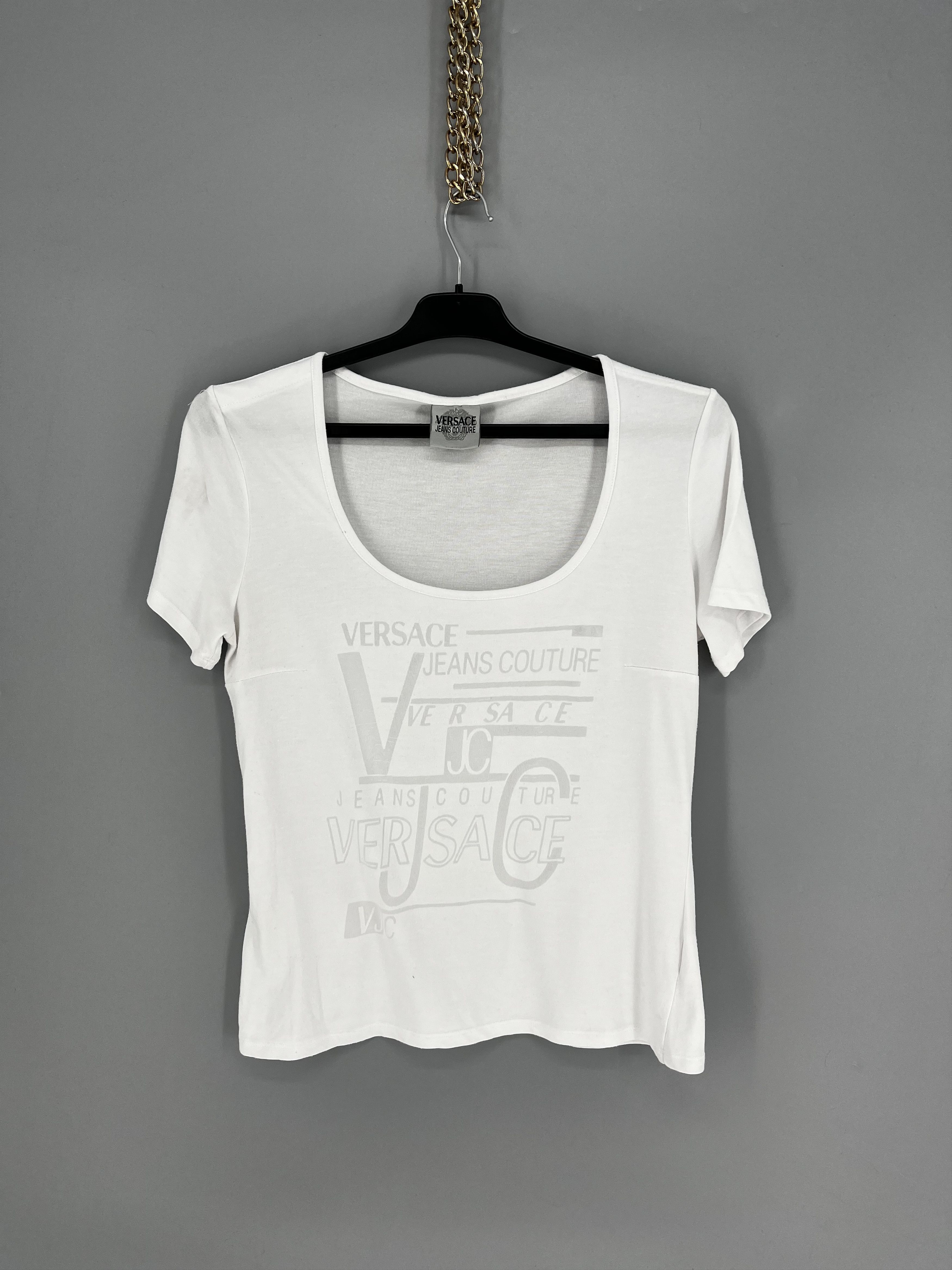Versace Gianni Versace Jeans medusa meduza tee shirt 90s OLD MONEY Size M / US 6-8 / IT 42-44 - 13 Thumbnail