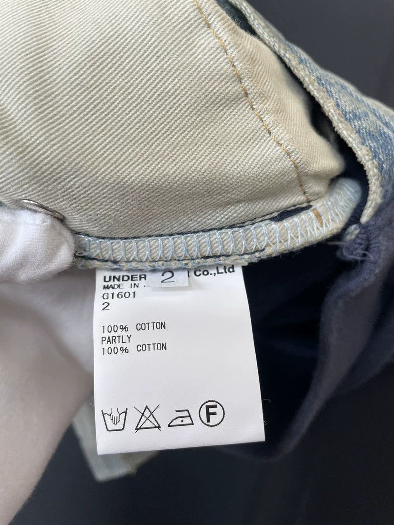 Undercover undercover 2011SS Denim/Cotton Paneled Skirt 2502-Nextarrow Size 25" / US 0 / IT 36 - 7 Thumbnail