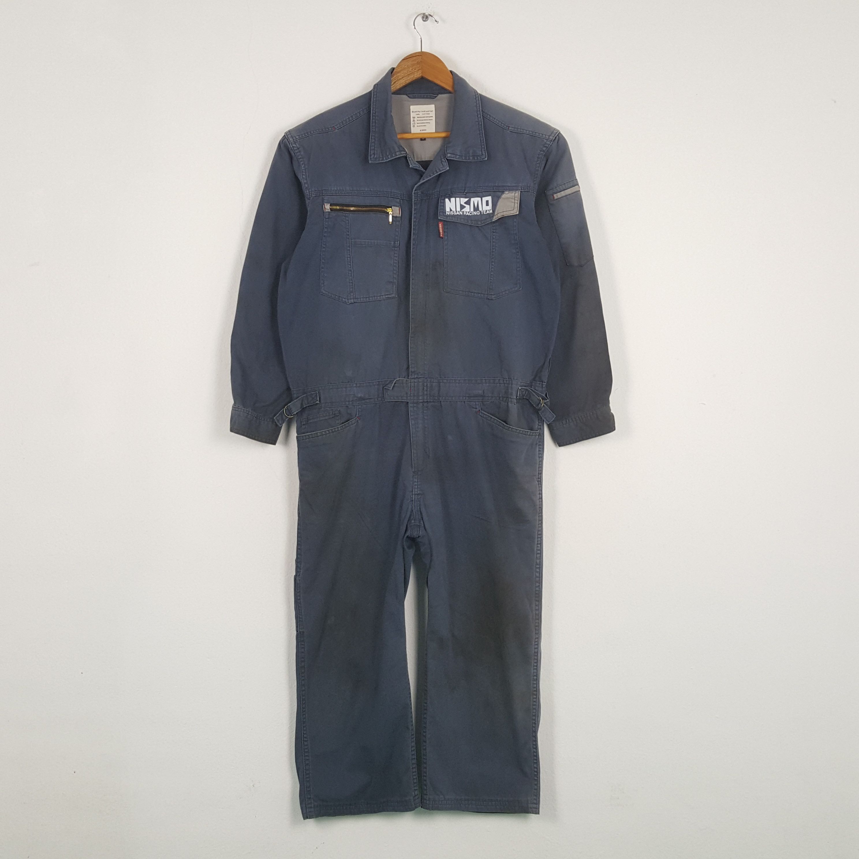 Japanese Brand × Vintage Vintage NISMO NISSAN Japan Racing Custom Coverall C295N1 Size US M / EU 48-50 / 2 - 4 Thumbnail