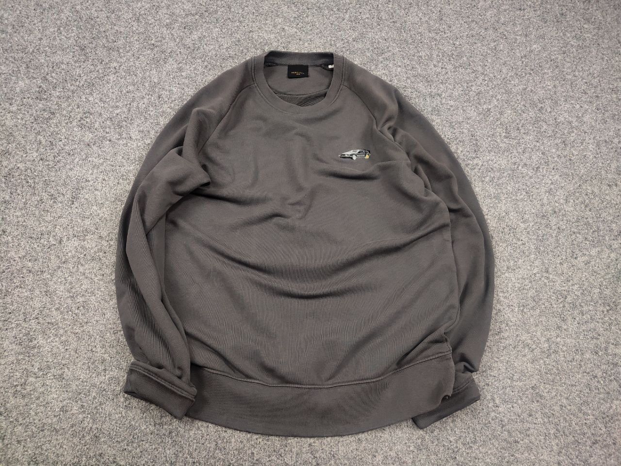 Percival Percival Dark Grey crewneck sweatshirt car logo Size US M / EU 48-50 / 2 - 2 Thumbnail