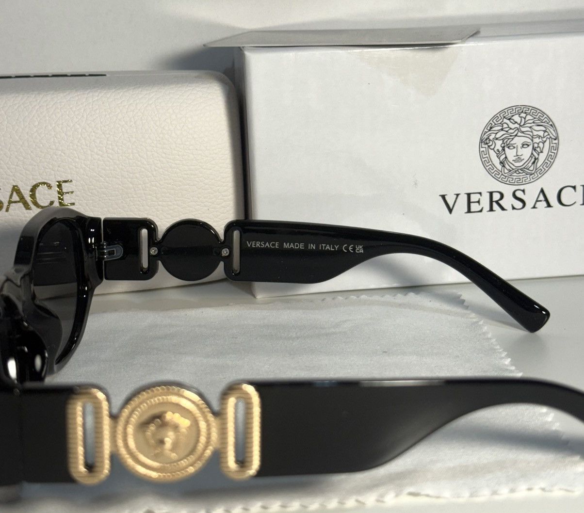 Versace Versace Sunglasses - Black Size ONE SIZE - 6 Thumbnail