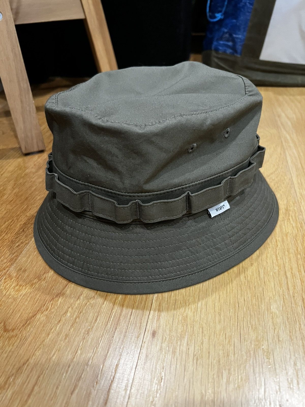 帽子 WTAPS 25SS BUCKET 01 HAT BLACK L WTAPS Hat.Cap BUCKET 01 / HAT / POLY. TWILL. WUT