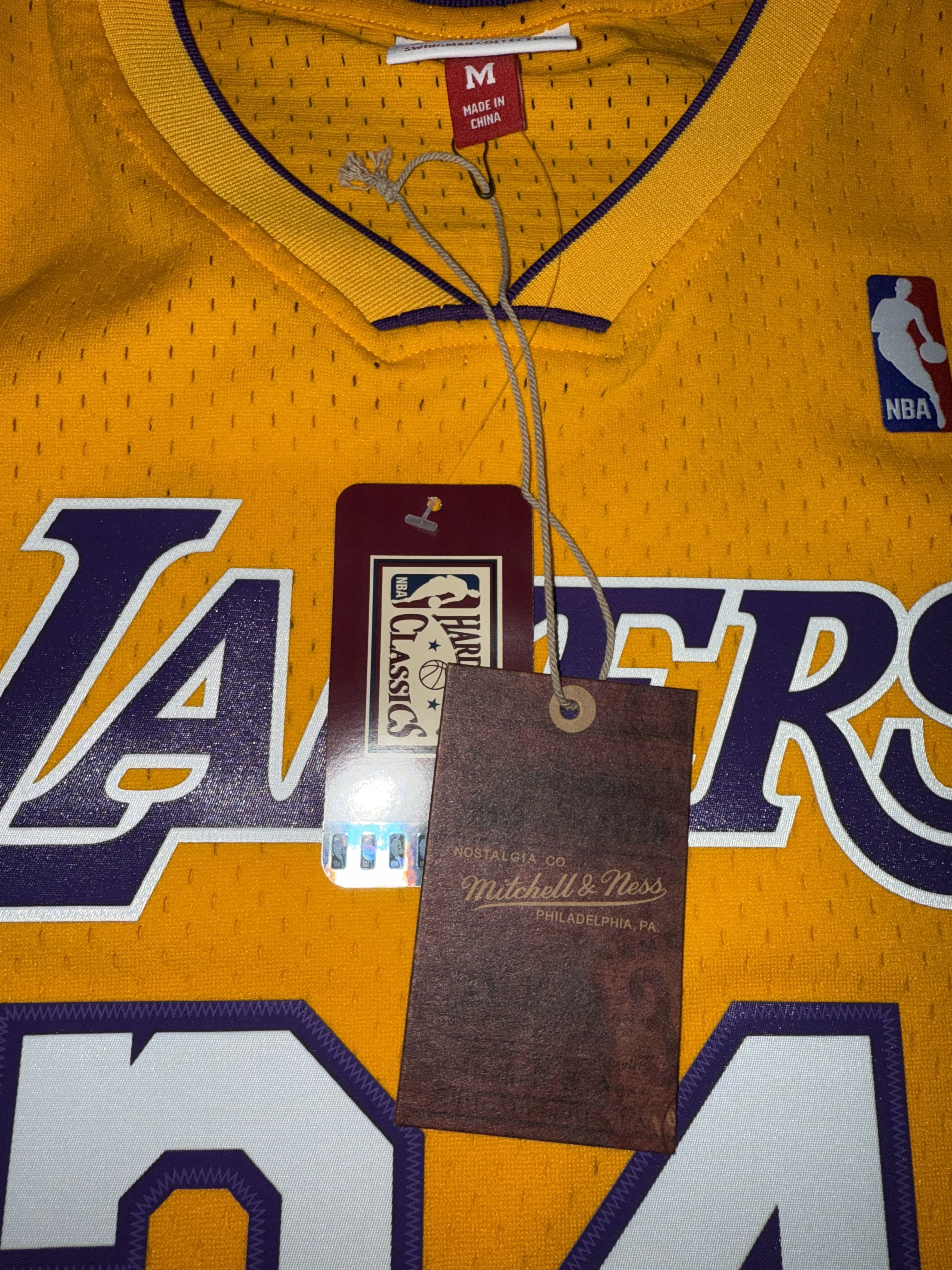 Mitchell & Ness × NBA Shaqulle O'Neal 1999-00 Jersey *NWT* Size US M / EU 48-50 / 2 - 4 Thumbnail