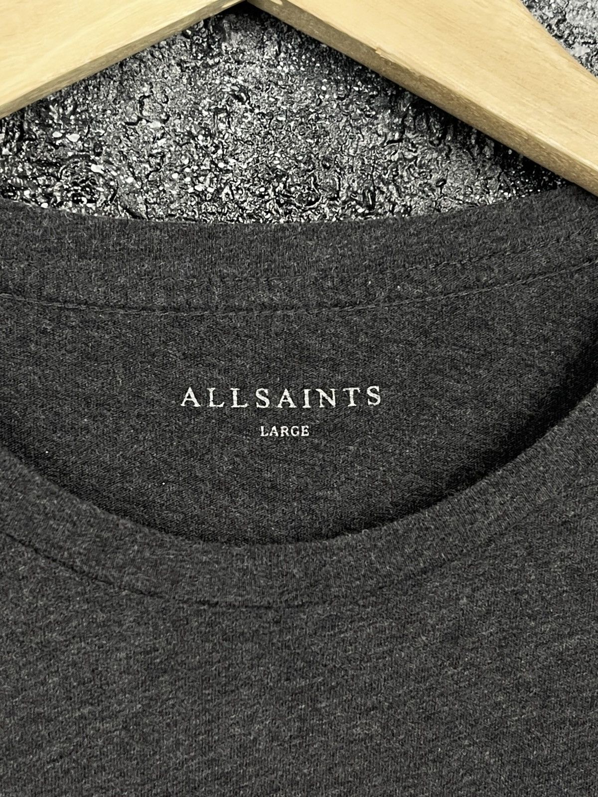 Allsaints Allsaints Brace Tonic Crew Grey T-Shirt Men’s Size L Size US L / EU 52-54 / 3 - 7 Thumbnail
