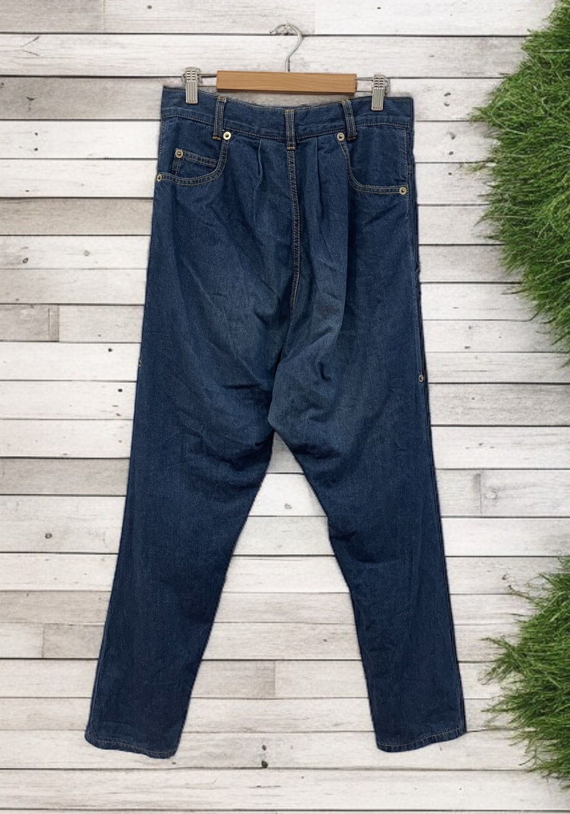 Issey Miyake × mercibeaucoup Mercibeaucoup by Issey Miyake Jeans Size US 30 / EU 46 - 2 Thumbnail