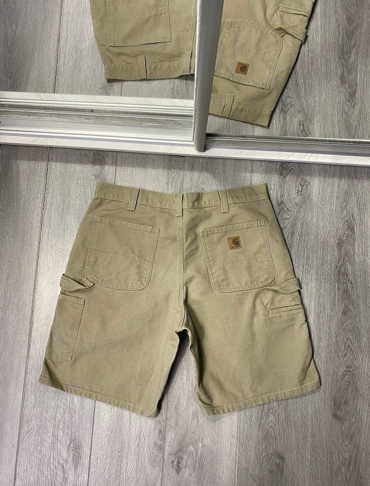 Carhartt × Vintage Vintage Carhartt jeans cargo baggy shorts size 36 Size US 36 / EU 52 - 1 Thumbnail