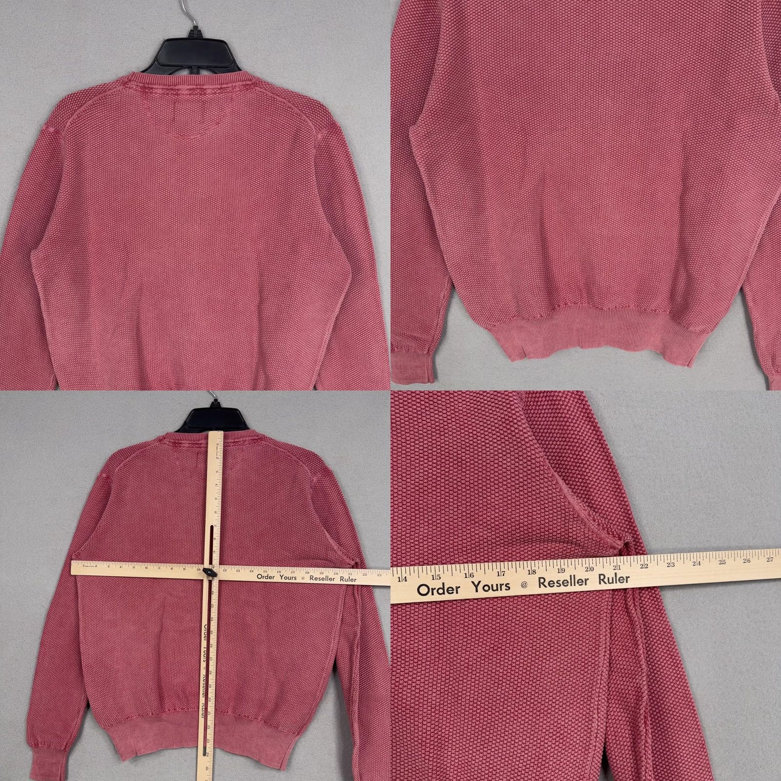 Pepe Jeans Pepe Jeans Sweater Mens Medium Pink Slim Fit Cotton Crewneck Knit London Hip Hop Size US M / EU 48-50 / 2 - 8 Thumbnail