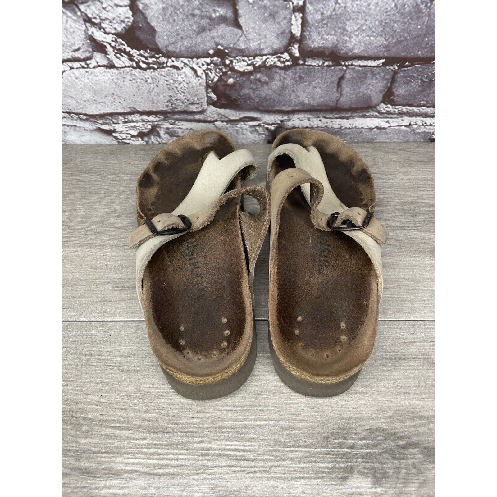 Mephisto Mephisto Helen Beige Nubuck Leather Slides Casual Sandals Wo Size US 6 / IT 36 - 6 Thumbnail