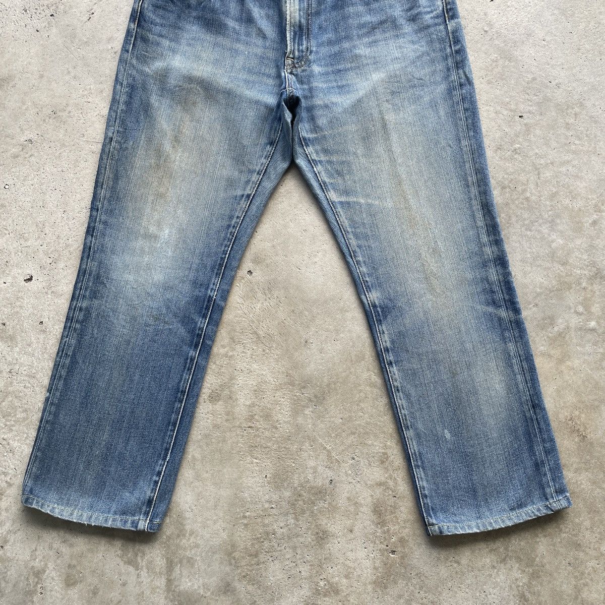 Japanese Brand Vintage Japanese Brand Faded Jeans Denim Pants W35 Size US 35 - 4 Thumbnail