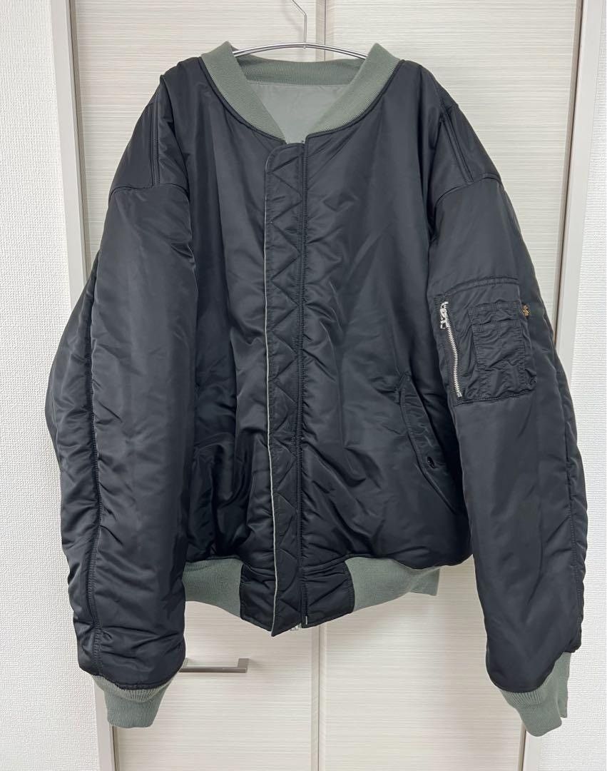 Alpha Industries × Vetements AW19 Oversized Reversible Bomber Jacket Size US S / EU 44-46 / 1 - 3 Thumbnail