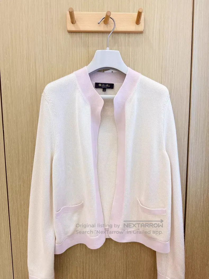 Loro Piana Loro Piana Cashmere Knit Cardigan Jacket Size S / US 4 / IT 40 - 3 Thumbnail