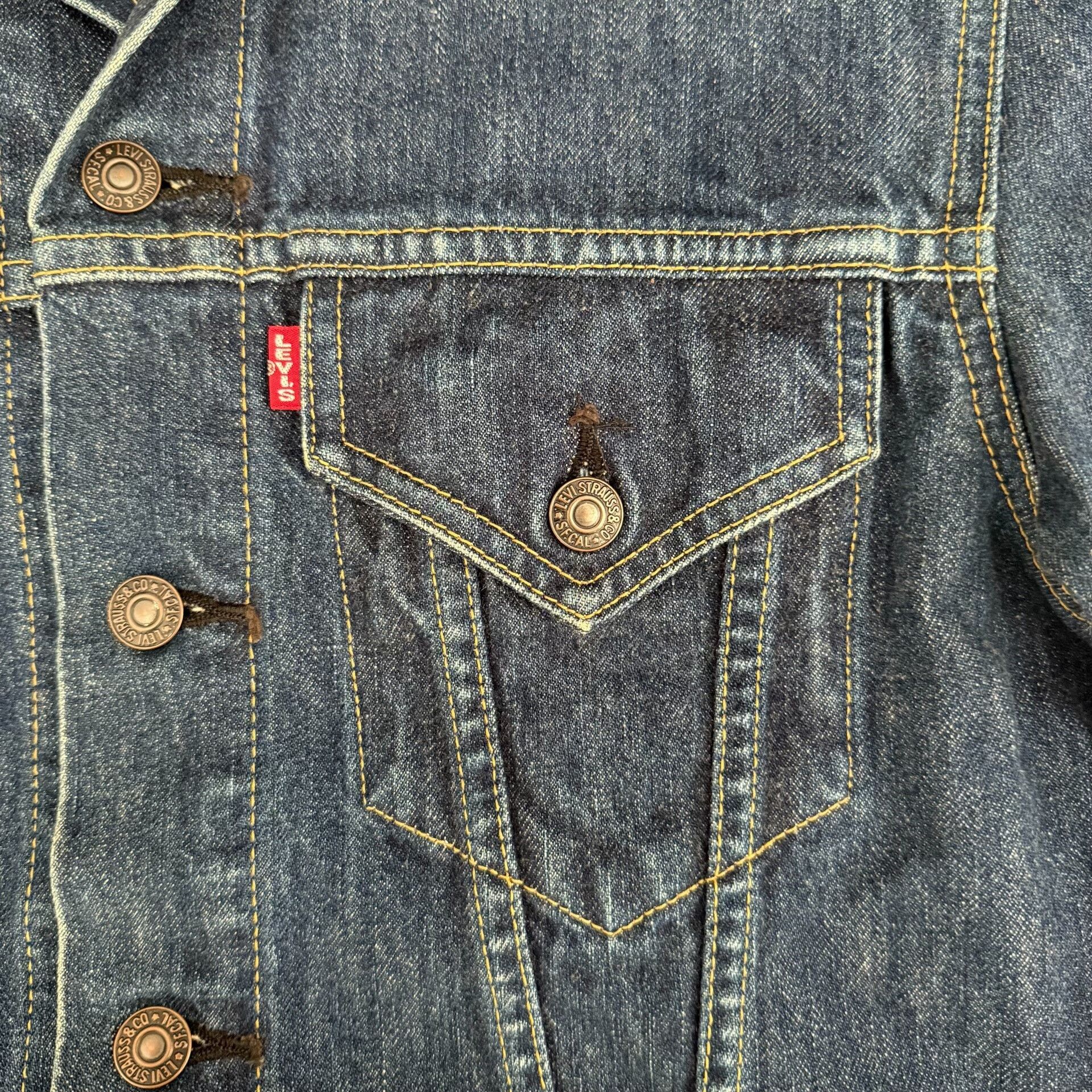 Levi's Vintage Clothing Levi's LVC 71557 J30 Denim Jacket Size US XXS / EU 40 - 4 Thumbnail