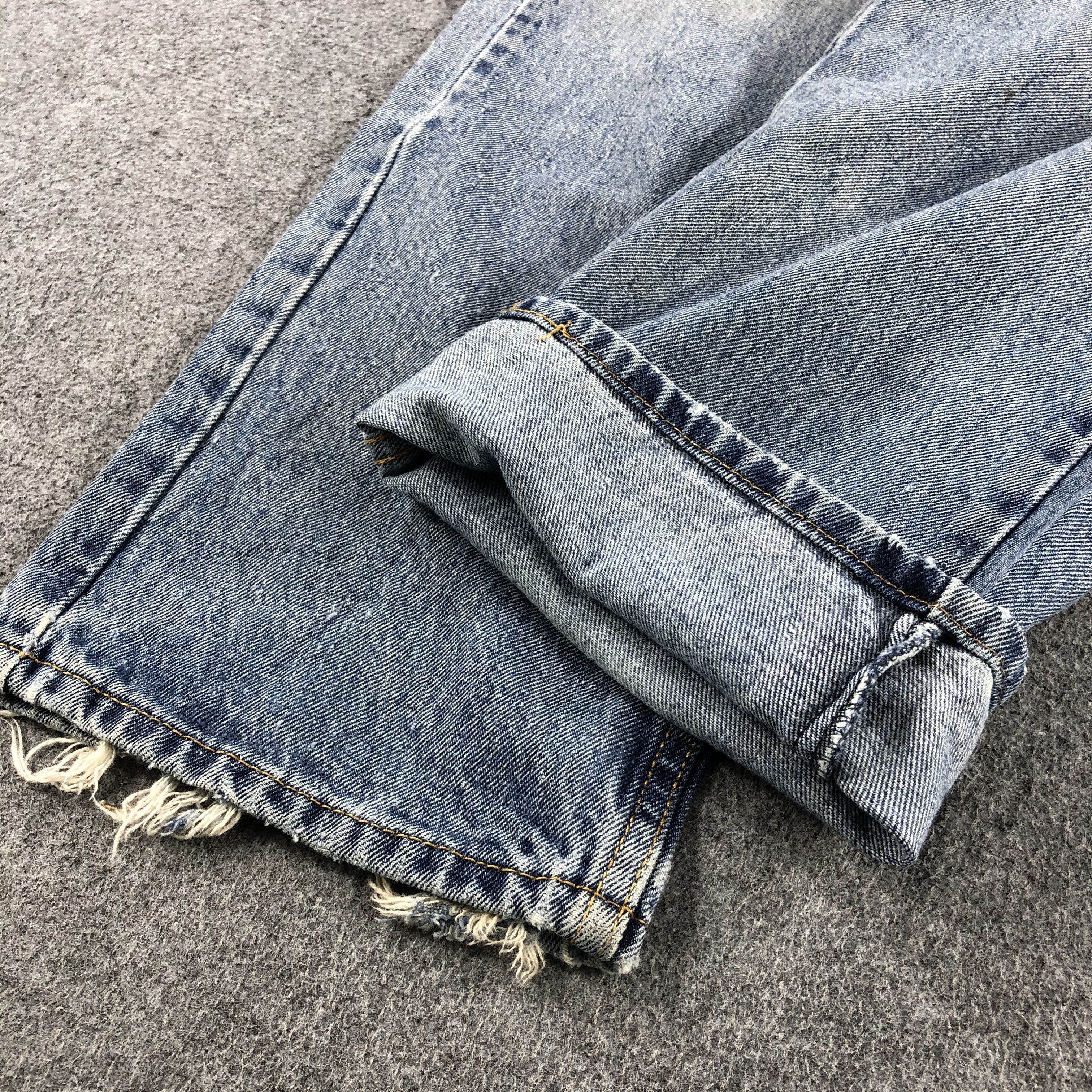 Levi's Vintage Blue Wash Levis 505 Jeans-J2261 Size US 38 / EU 54 - 7 Thumbnail