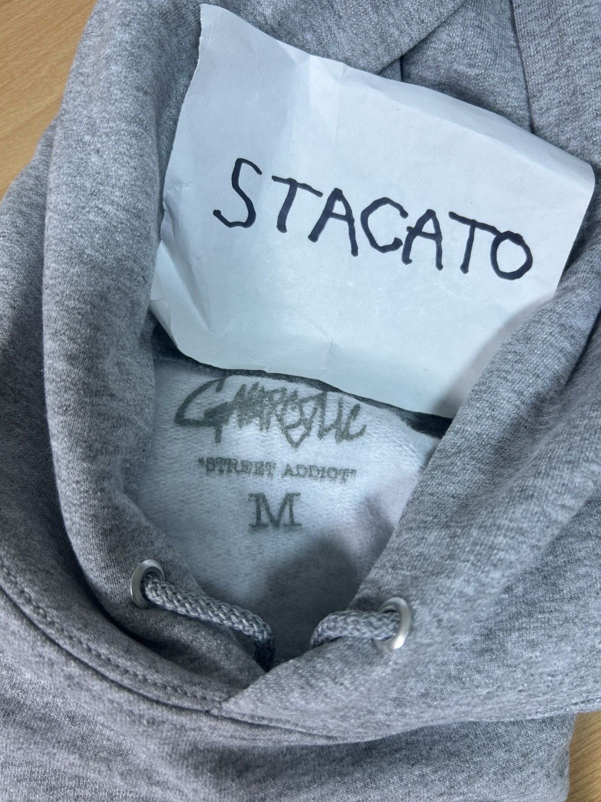 Gnarcotic × Rap Tees Gnarcotic Lil Gnar Logo Hoodie Grey Size US M / EU 48-50 / 2 - 3 Thumbnail