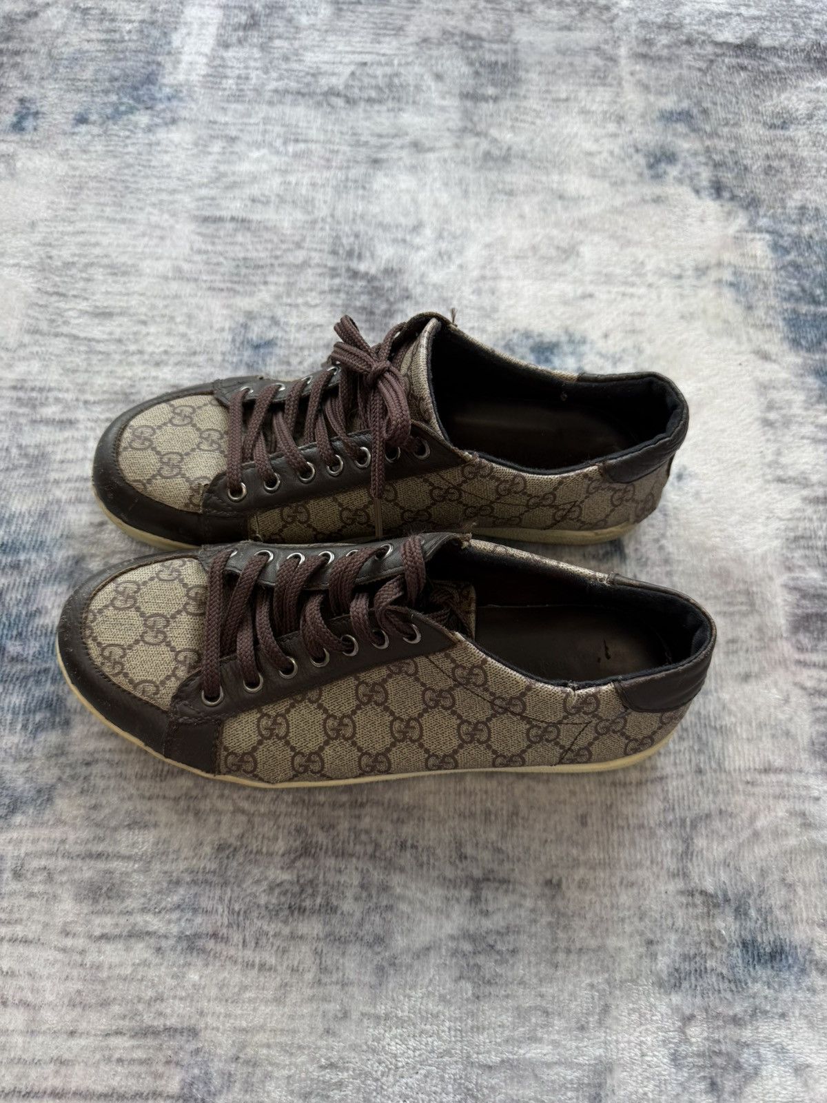 Gucci Gucci Brooklyn Brown Low Top Sneakers Size US 9 / EU 42 - 2 Thumbnail
