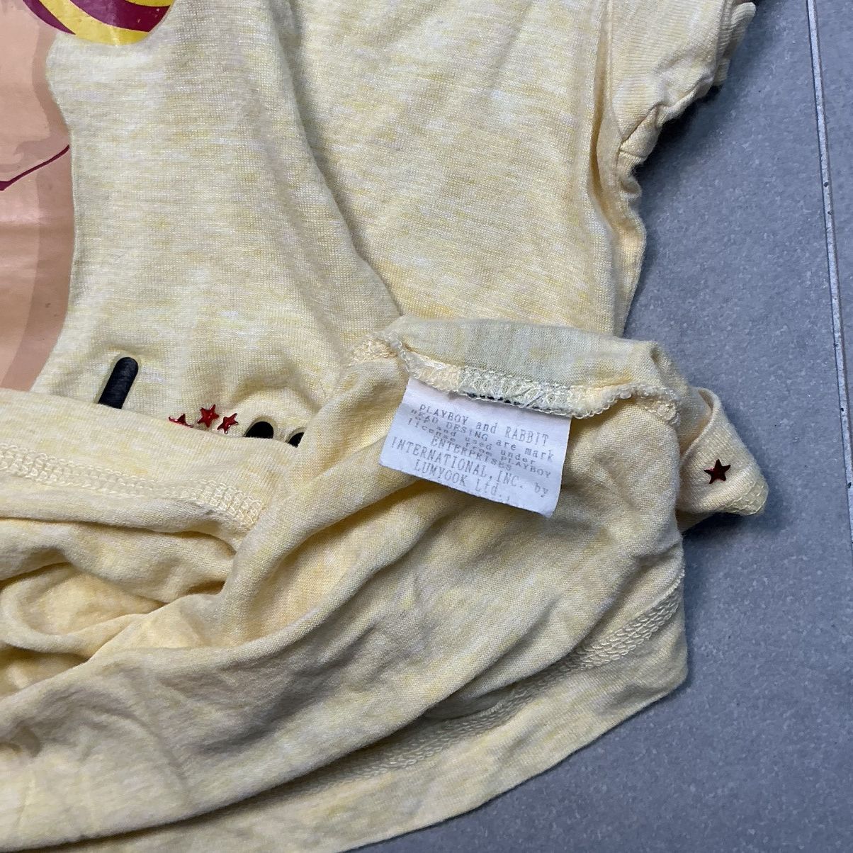 Playboy 1990s Playboy Graphic Top Size M / US 6-8 / IT 42-44 - 6 Thumbnail