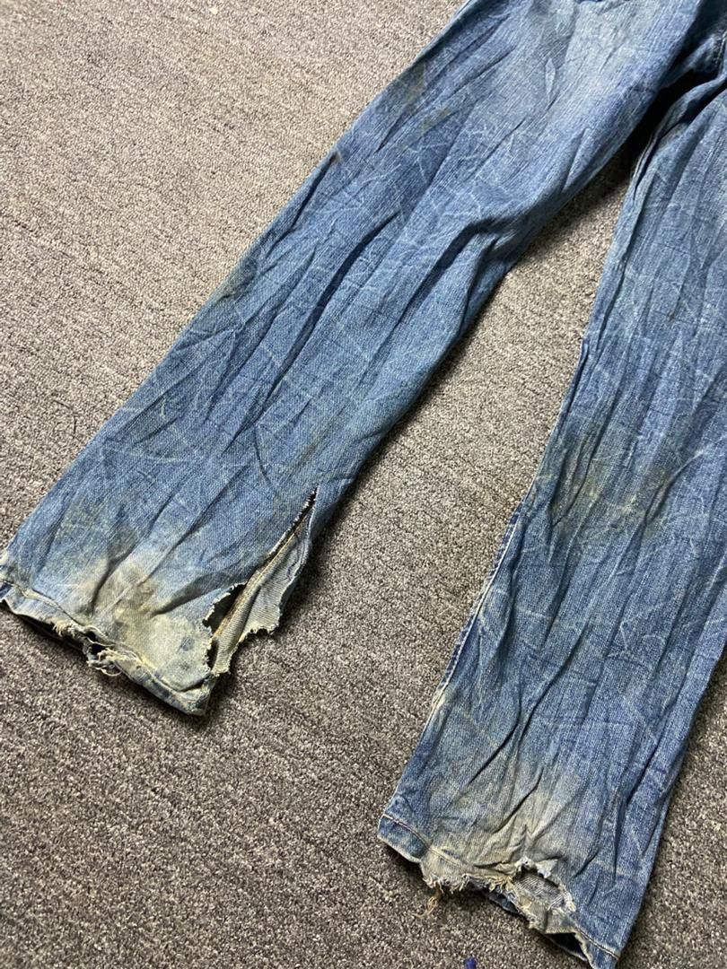 Japanese Brand Japanese Brand Distressed Denim Ripped Patchwork Jeans (137) Size US 31 - 4 Thumbnail