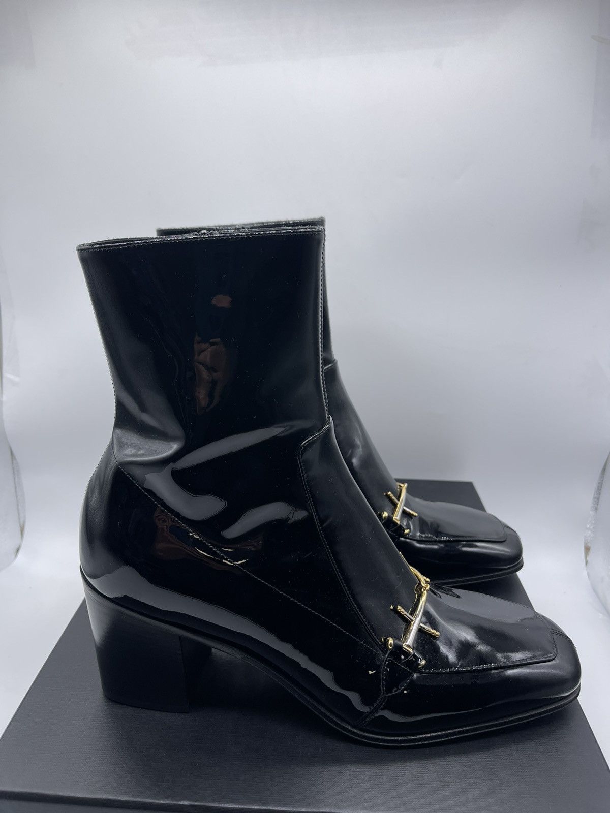 Saint Laurent Paris Saint Laurent beau 75 Horsebit boots size eu41 Size US 8 / EU 41 - 1 Thumbnail