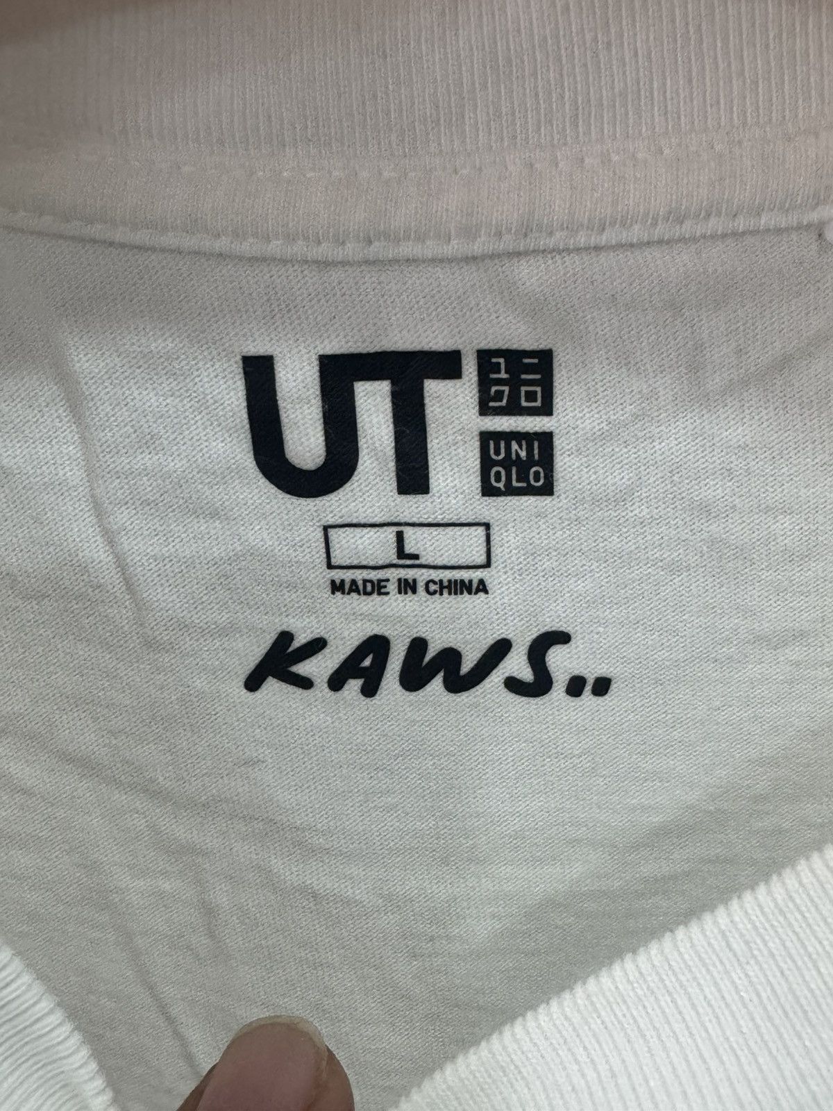 Uniqlo KAW X uniqlo tee Size US L / EU 52-54 / 3 - 4 Thumbnail