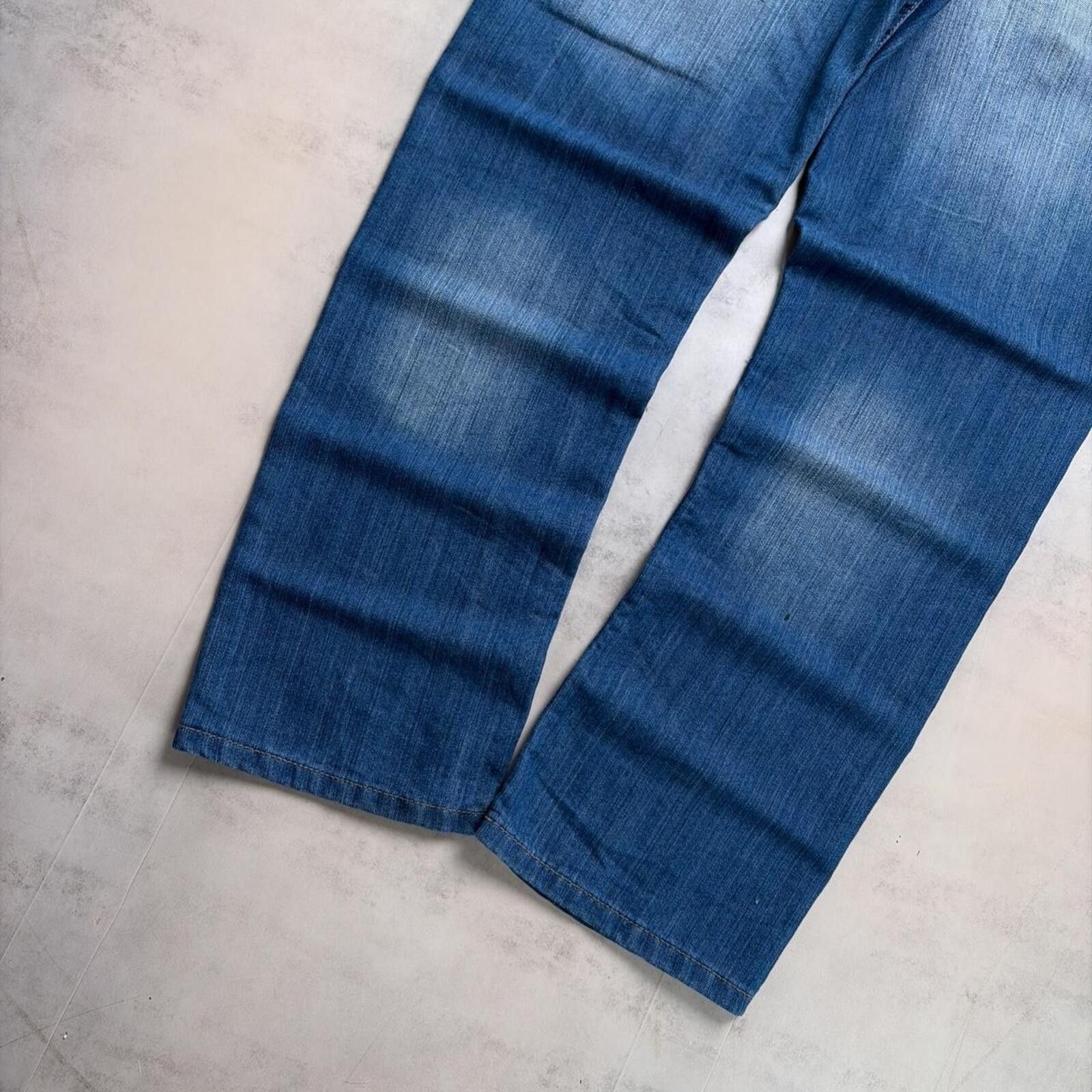 Southpole Y2K Blue Southpole Grunge Baggy Skater Denim Jeans Size US 36 / EU 52 - 4 Thumbnail