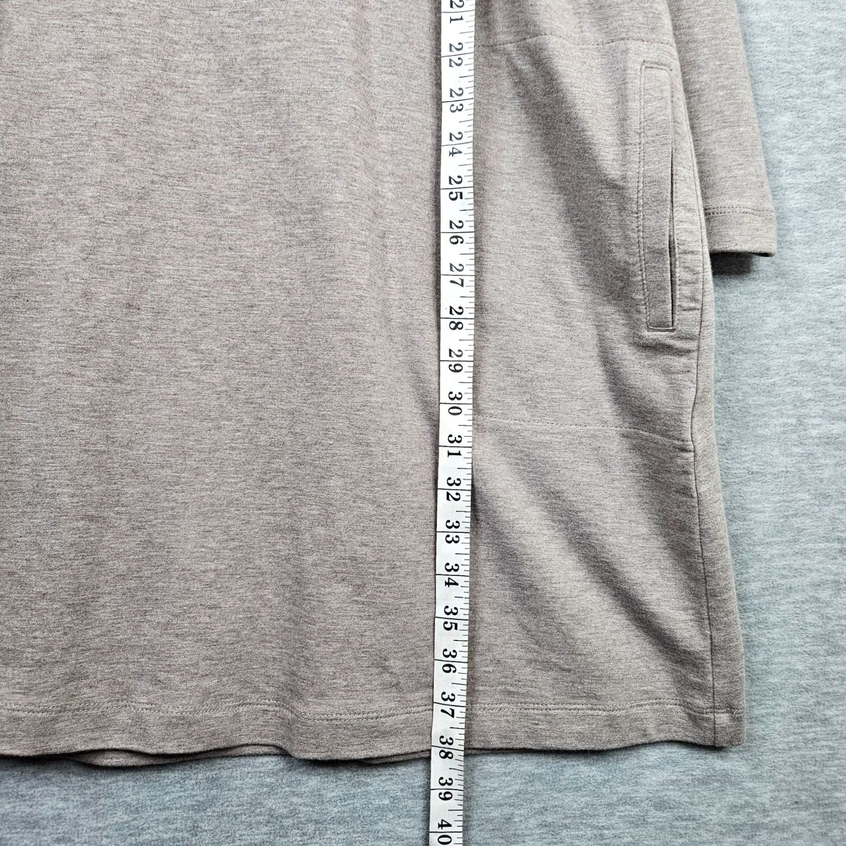 Vintage Pure Jill Beige Cowl Neck Long Sleeve Tunic Dress XL Women’s A-Line Cotton Rayon Spandex Solid Vintage: No (adapted: not vintage) Size XL / US 12-14 / IT 48-50 - 5 Thumbnail