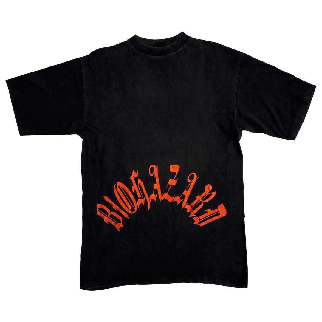 Band Tees Biohazard 1994 90s Vintage Down For Life Band Tour T-Shirt Size US XL / EU 56 / 4 - 1 Thumbnail