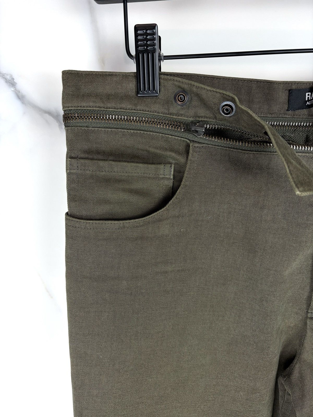 Raf Simons AW02 Raf Simons Virginia Creeper Zip Removable Waist Pants Size US 32 / EU 48 - 5 Thumbnail