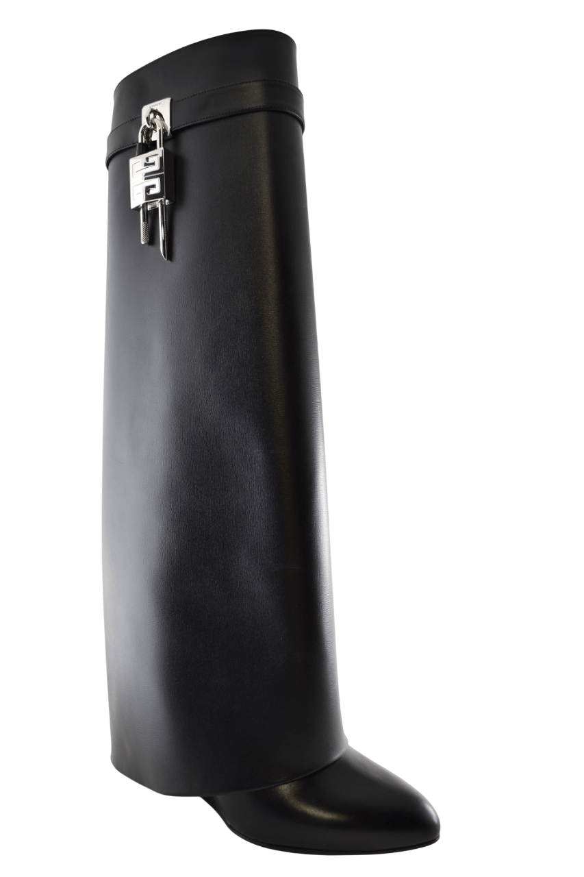 Givenchy Givenchy Shark Lock Pant Knee High Heel Wedge Tall Boots 42 Size US 12 / IT 42 - 6 Thumbnail