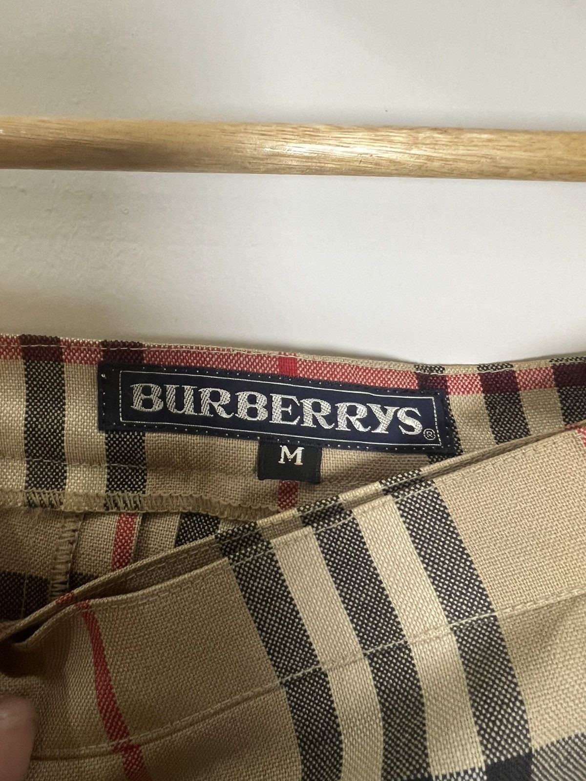 Burberry Burberry Nova Check Pleated Buckle Details Size 26" / US 2 / IT 38 - 3 Thumbnail