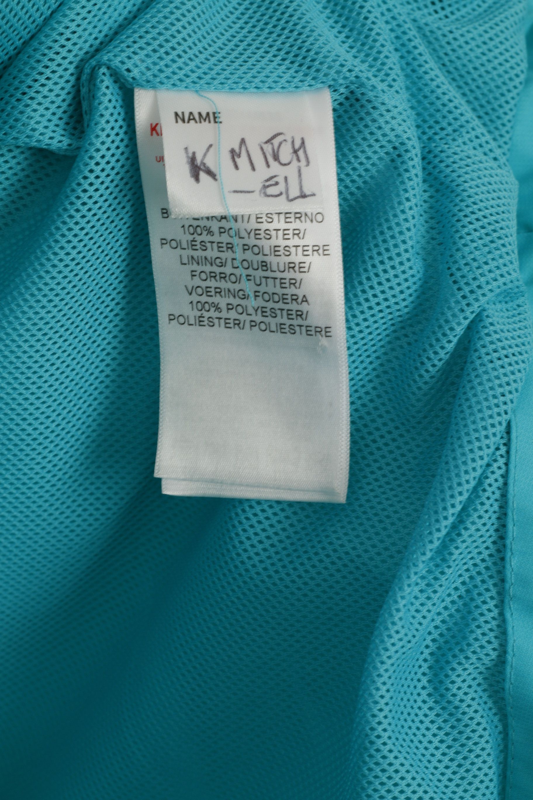 Vintage Kukri Women M Jacket Turquoise Glasgow Scotland Cycling 2552 Size M / US 6-8 / IT 42-44 - 5 Thumbnail