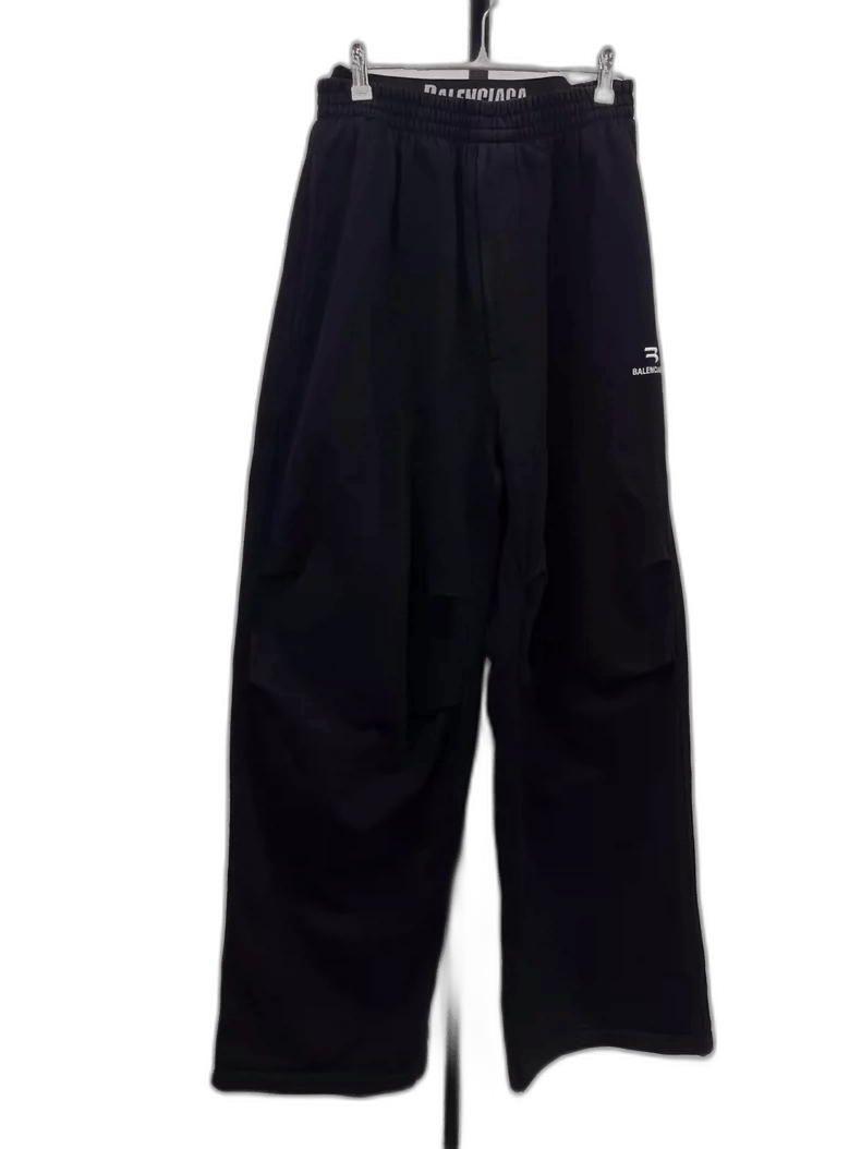 Balenciaga Letter Print Knit Sweatpants-yf