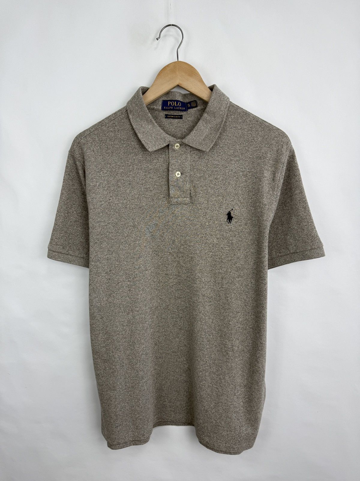 Polo Ralph Lauren 🇺🇸 Polo Ralph Lauren Custom Slim Fit Polo T-Shirt Rare Retro Size US XL / EU 56 / 4 - 6 Thumbnail