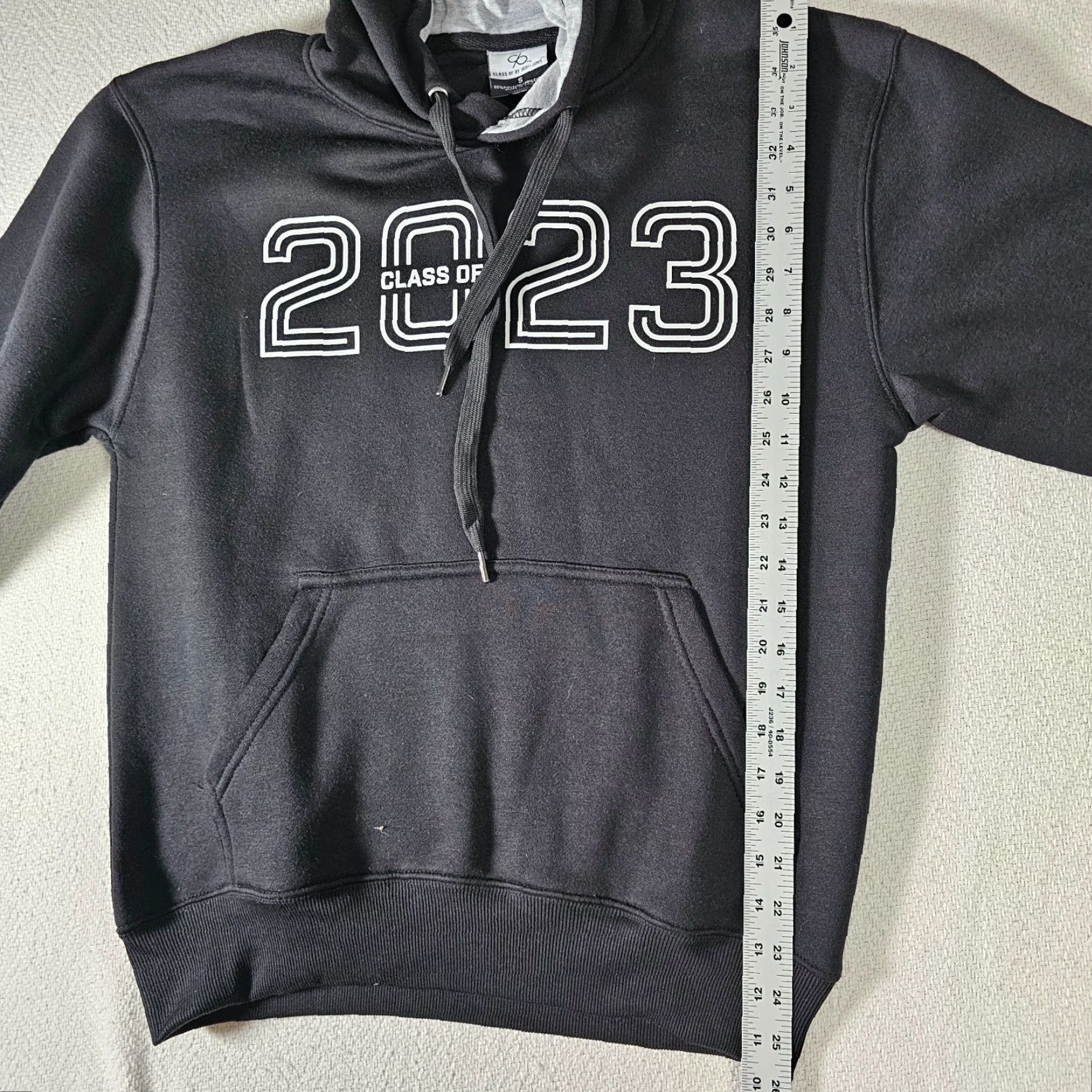 KangaROOS Herff Jones Hoodie Class of 2023 Black Gray Small Kangaroo Pocket Long Sleeve Crew Neck Knit Hooded Pullover Lightweight Pockets Regular Men XS? Wait. Size US S / EU 44-46 / 1 - 5 Thumbnail