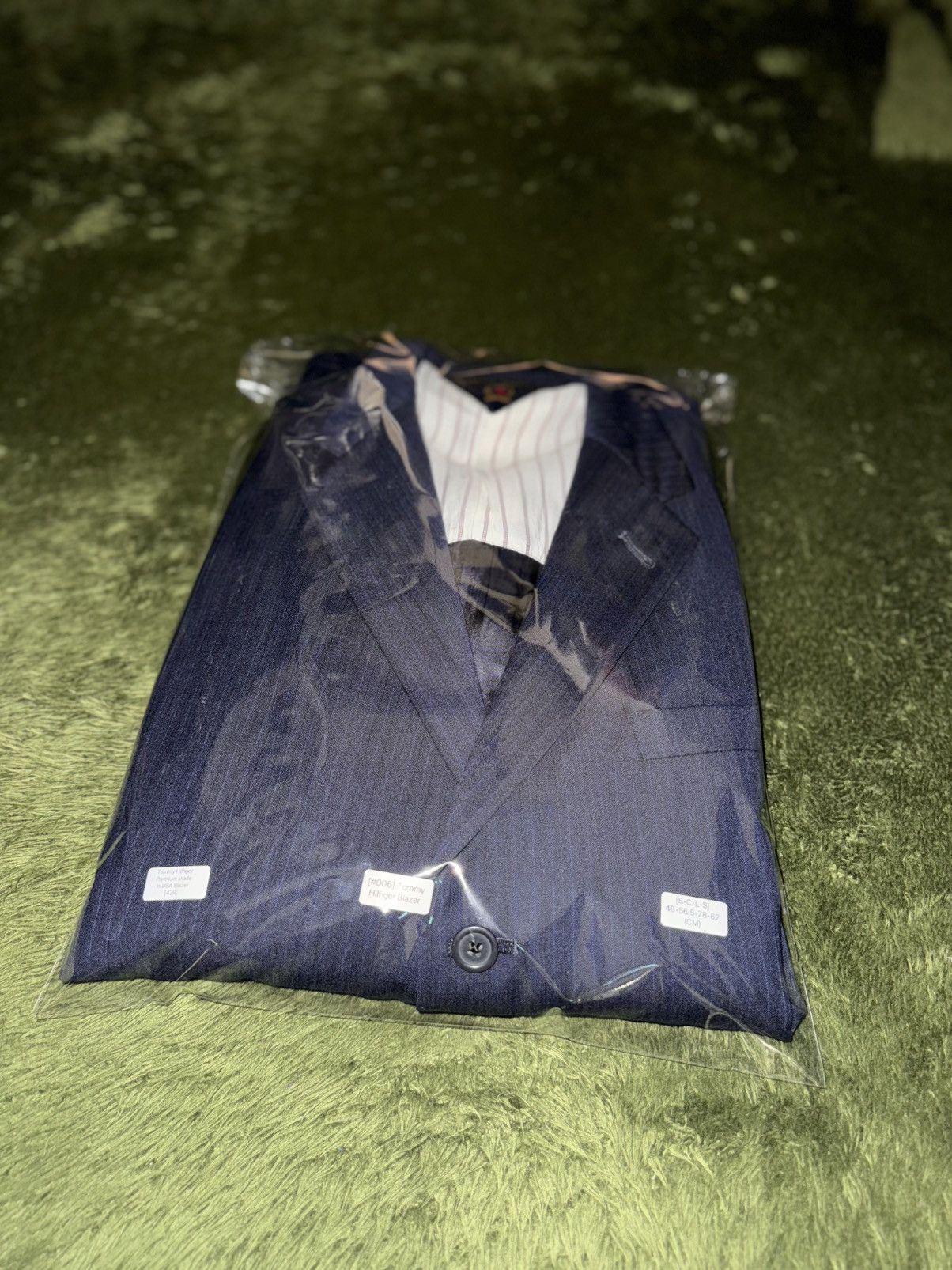 Tommy Hilfiger [44R] Tommy Hilfiger MADE IN USA Original Blazer Jacket Size 44R - 12 Thumbnail