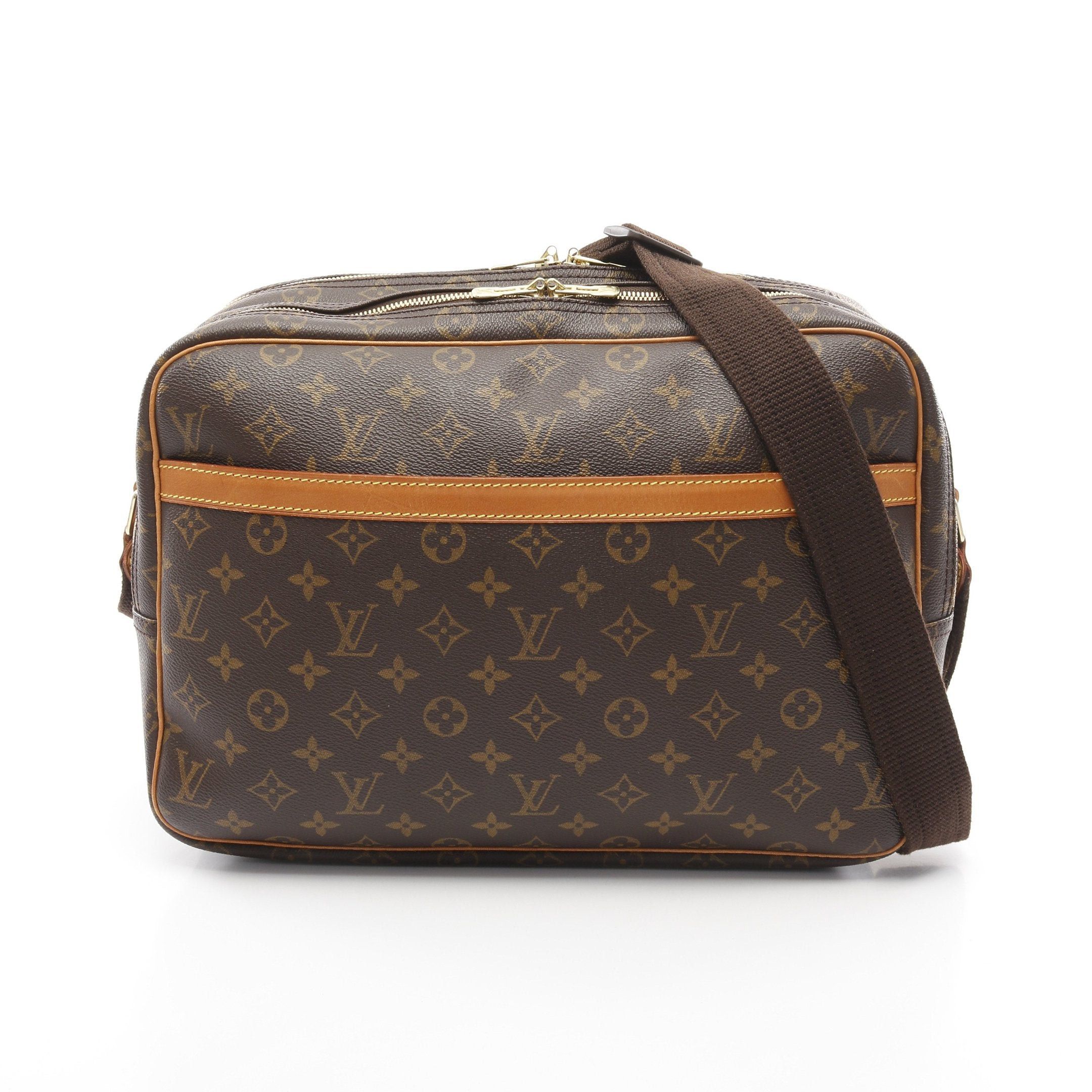 Louis Vuitton Louis Vuitton Reporter Gm Monogram Shoulder Bag Leather Brown Size ONE SIZE - 1 Thumbnail