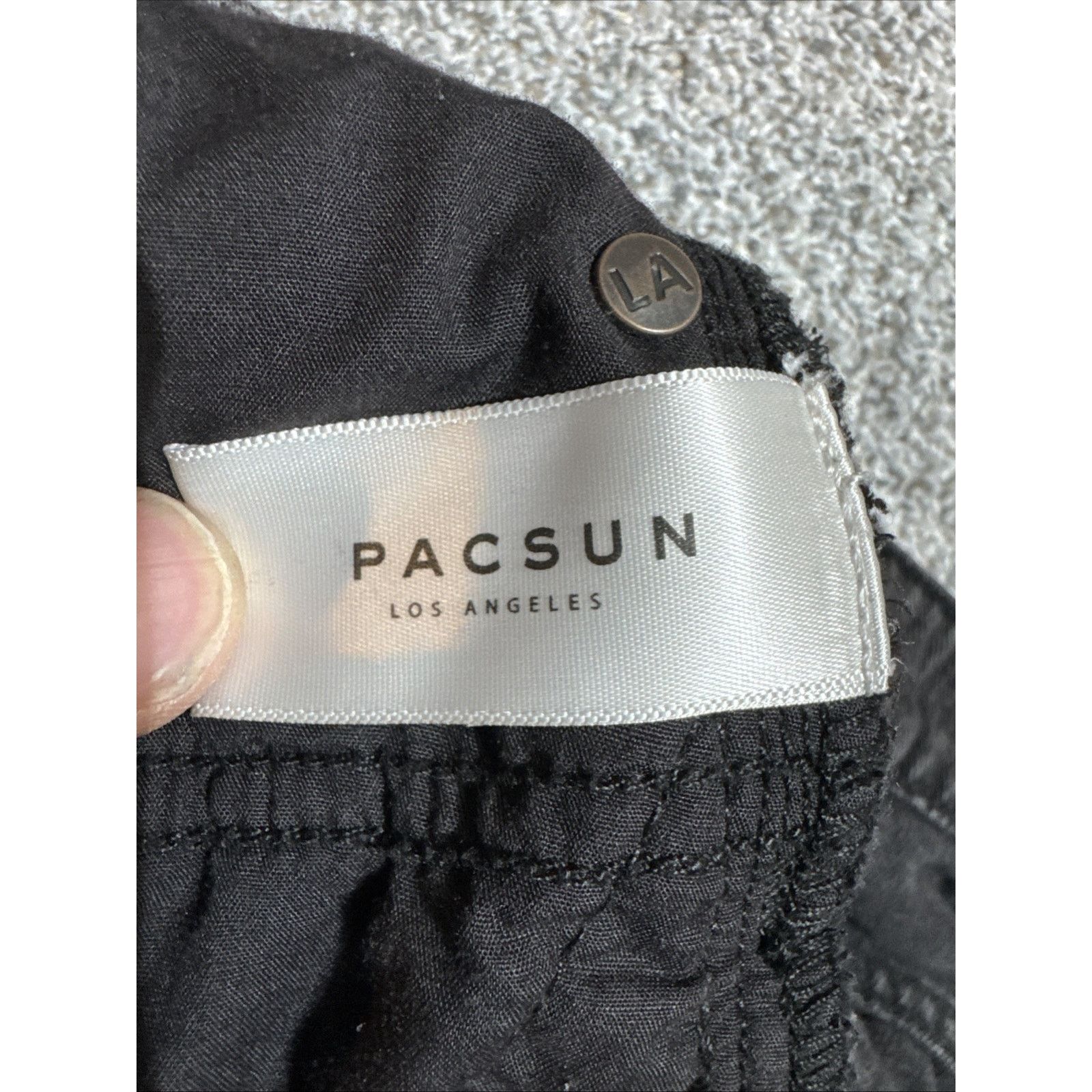 Pacsun PacSun Denim Mini Skirt Size 24 Y2K Grunge Goth Edgy Punk Size 24" / US 00 / IT 34 - 7 Thumbnail