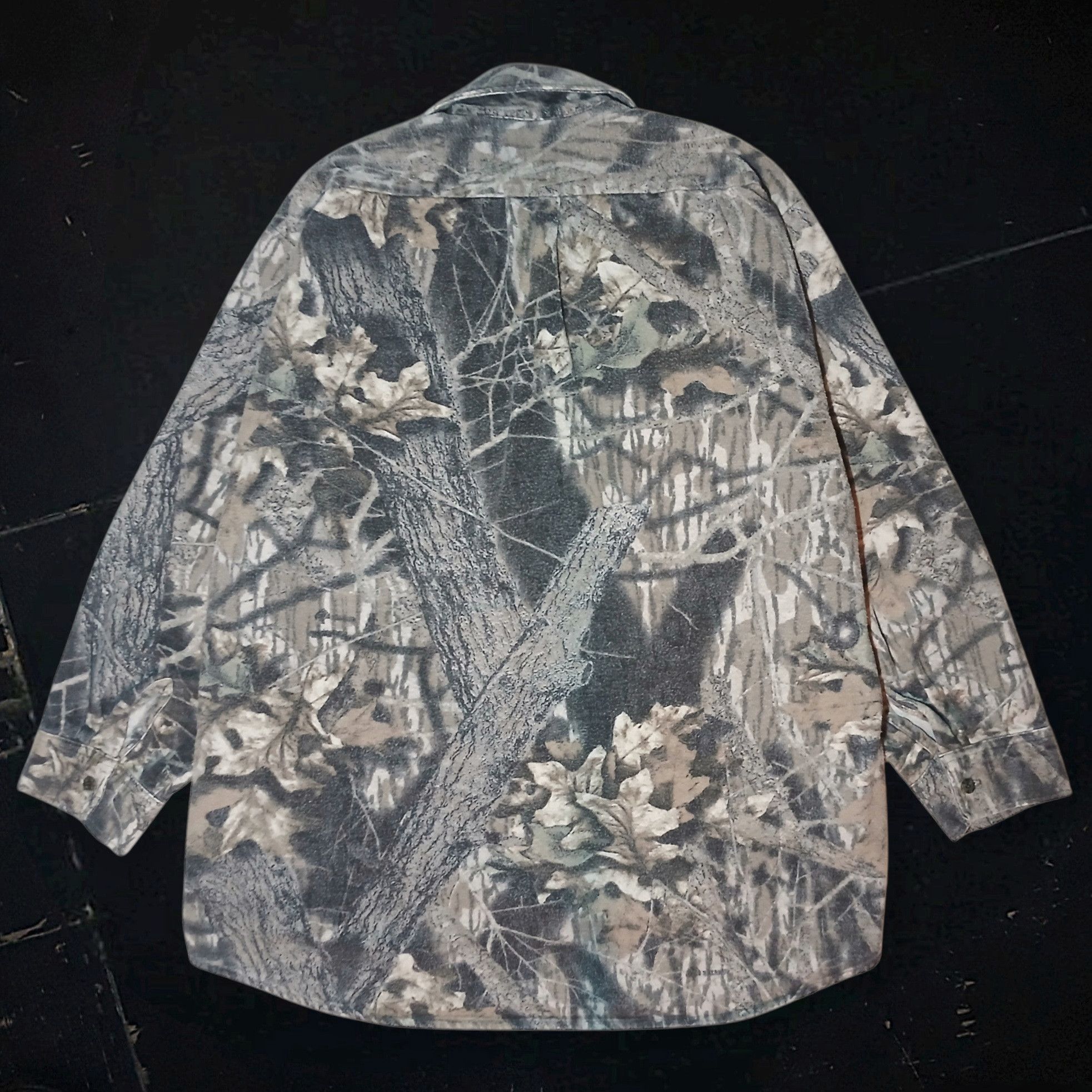 Mossy Oaks Vintage 80s Mossy Oak Chamois Flannel Camo Shirt XL USA Size US XL / EU 56 / 4 - 2 Thumbnail