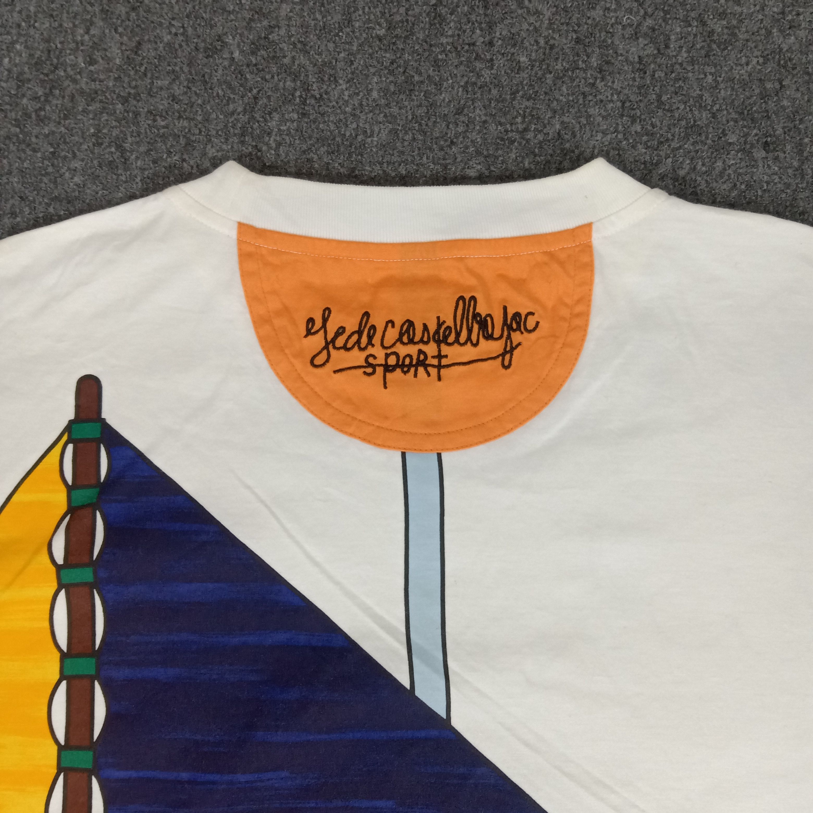 Jean Charles De Castelbajac × Vintage Jean Charles De Castelbajac Sport Tshirt Size US XL / EU 56 / 4 - 6 Thumbnail