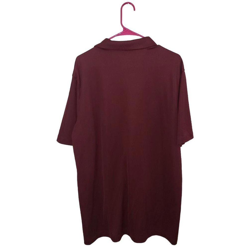 Nike CT106b Nike Dark red Dri-Fit Polo Shirt XLT Size US XL / EU 56 / 4 - 3 Thumbnail