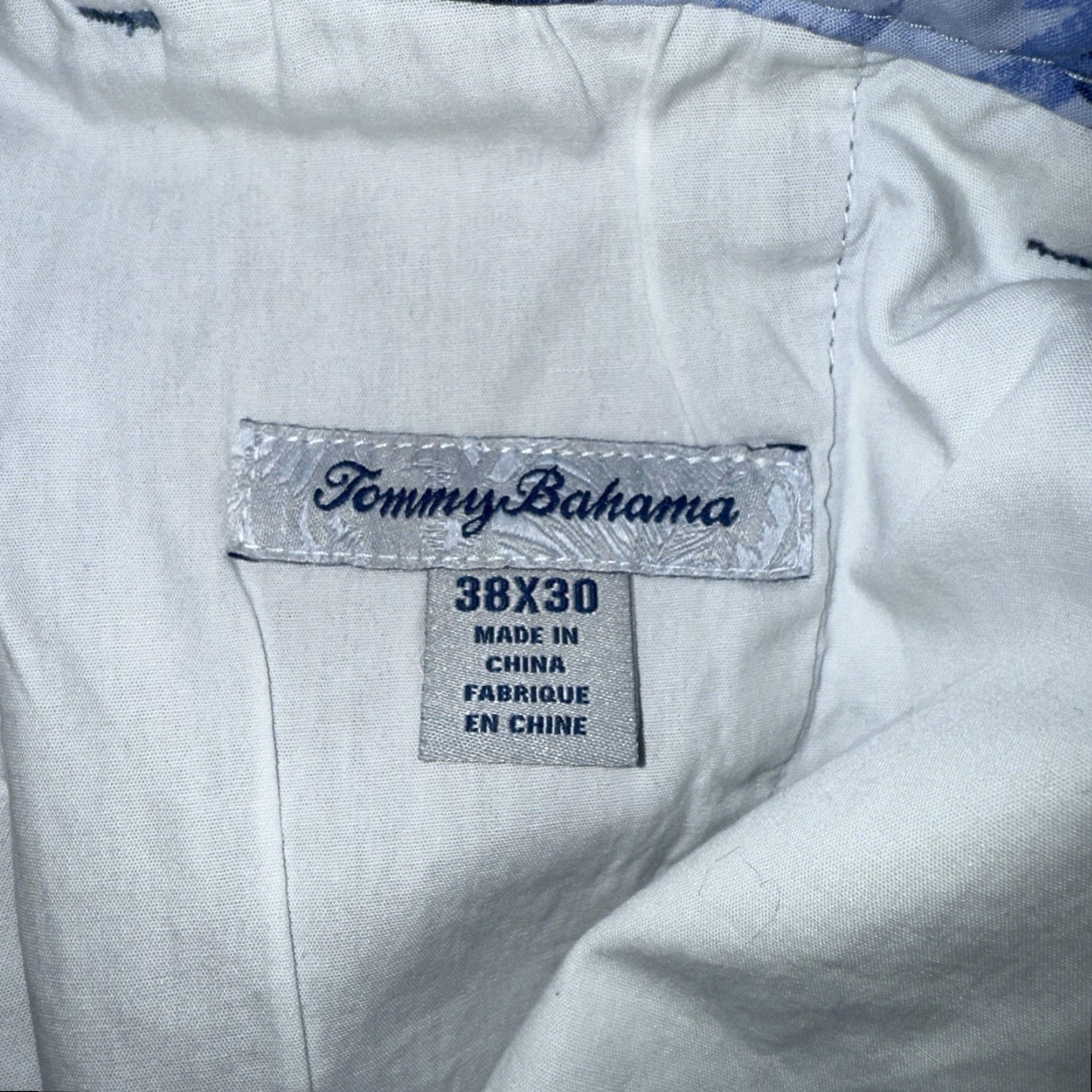 Tommy Bahama Tommy Bahama Pants Casual Chino Cotton Blend Blue Mens 38x30 Regular Inseam 30 Size US 38 / EU 54 - 4 Thumbnail