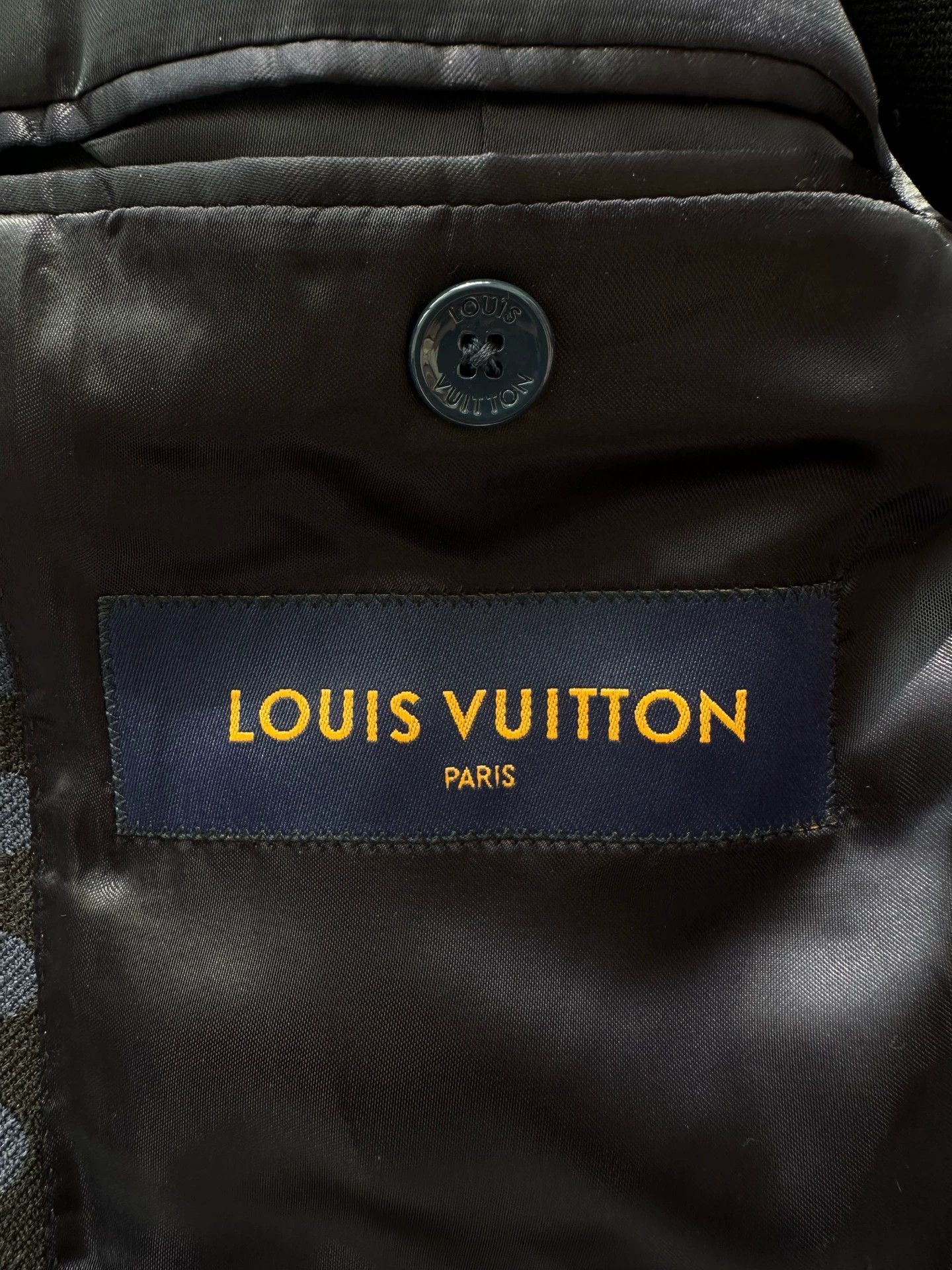 Louis Vuitton Louis Vuitton LVxNIGO SS22 Damier Blazer Navy 46 Size US L / EU 52-54 / 3 - 8 Thumbnail