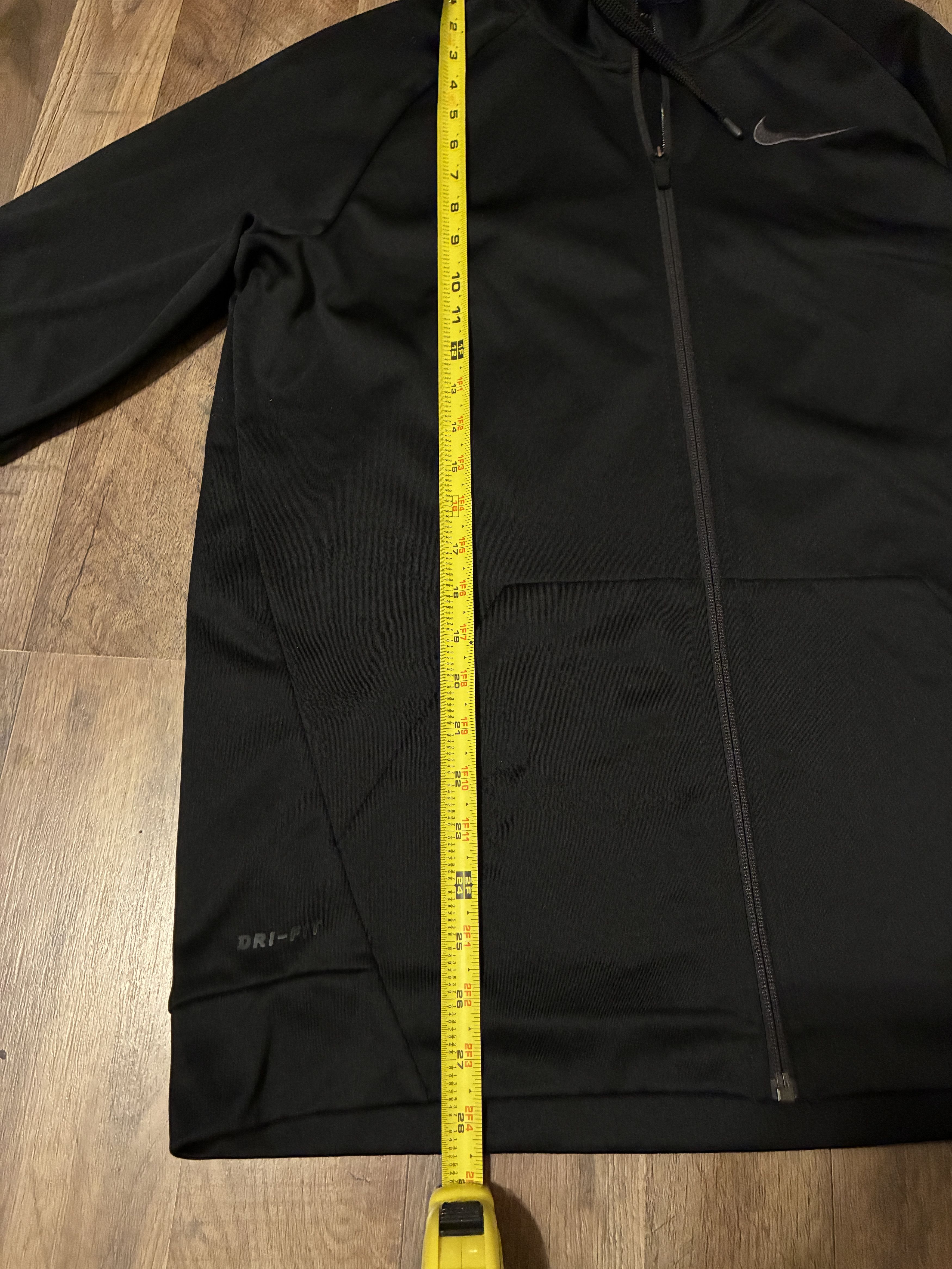 Nike Nike Mens Dri-Fit Hoodie Medium Black Full Zip Sweater Adult Size US M / EU 48-50 / 2 - 5 Thumbnail