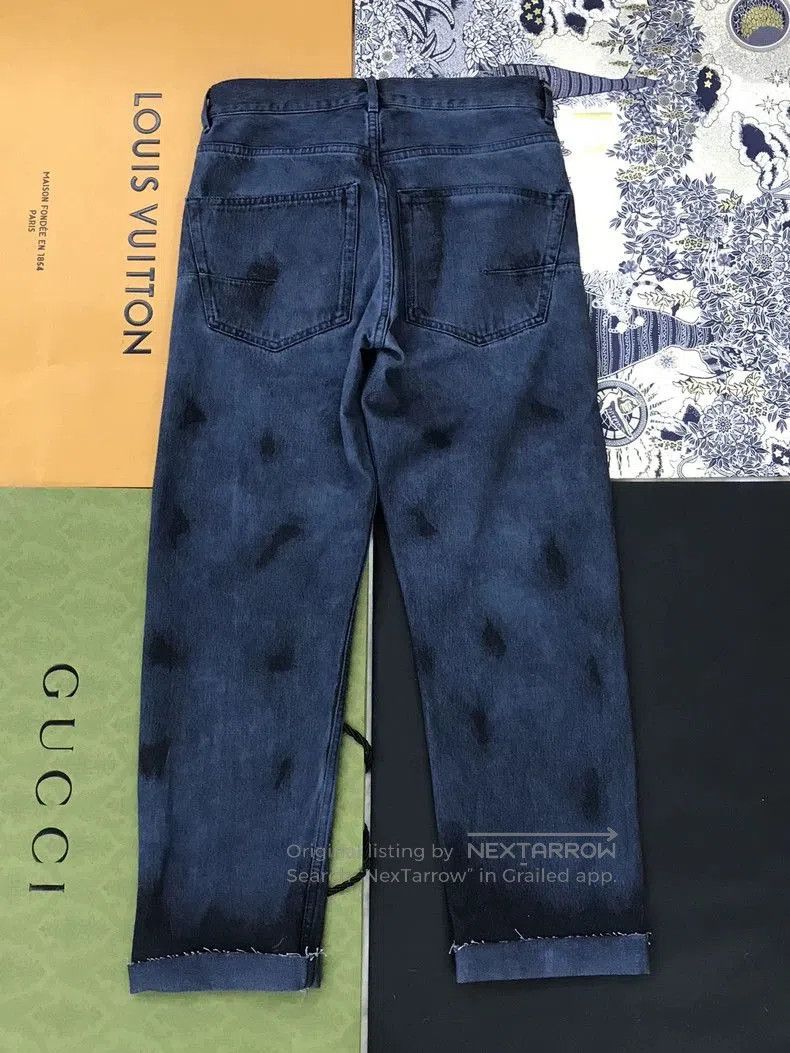 Dior Dior Tie-Dye Denim Jeans. Size US 32 / EU 48 - 2 Thumbnail