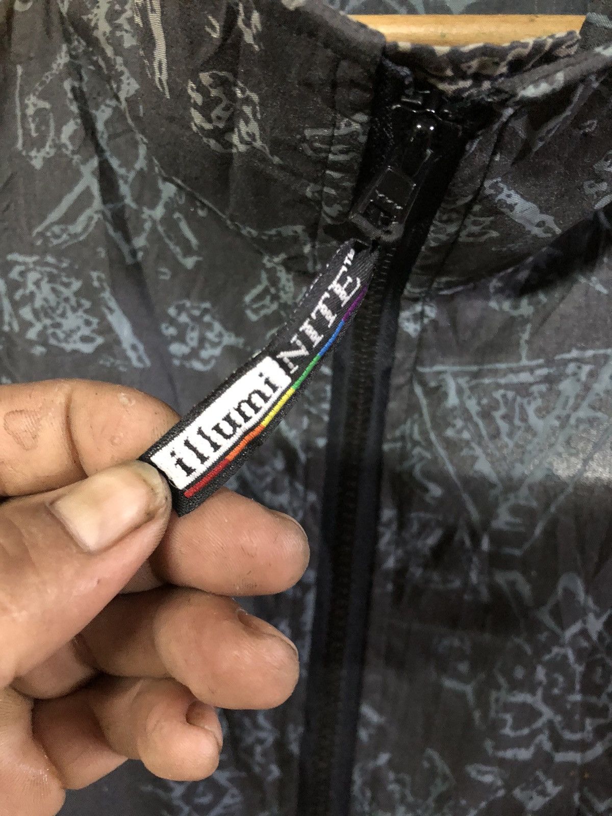 Japanese Brand Vintage illuminite Jacket Zipper Size US L / EU 52-54 / 3 - 3 Thumbnail