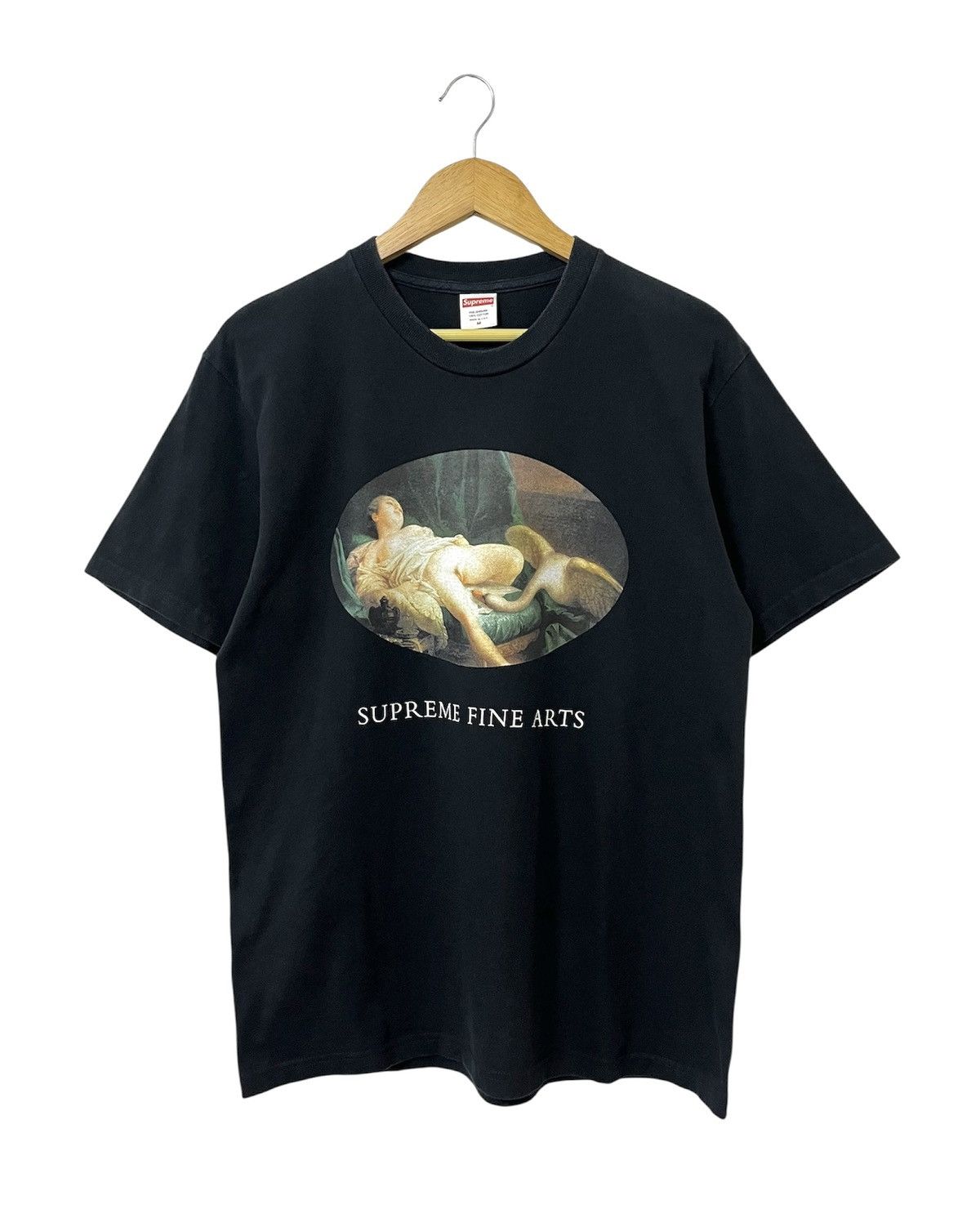 Supreme SUPREME SS19 LEDA AND THE SWAN FINE ARTS SKATEBOARDS TSHIRT Size US M / EU 48-50 / 2 - 1 Thumbnail