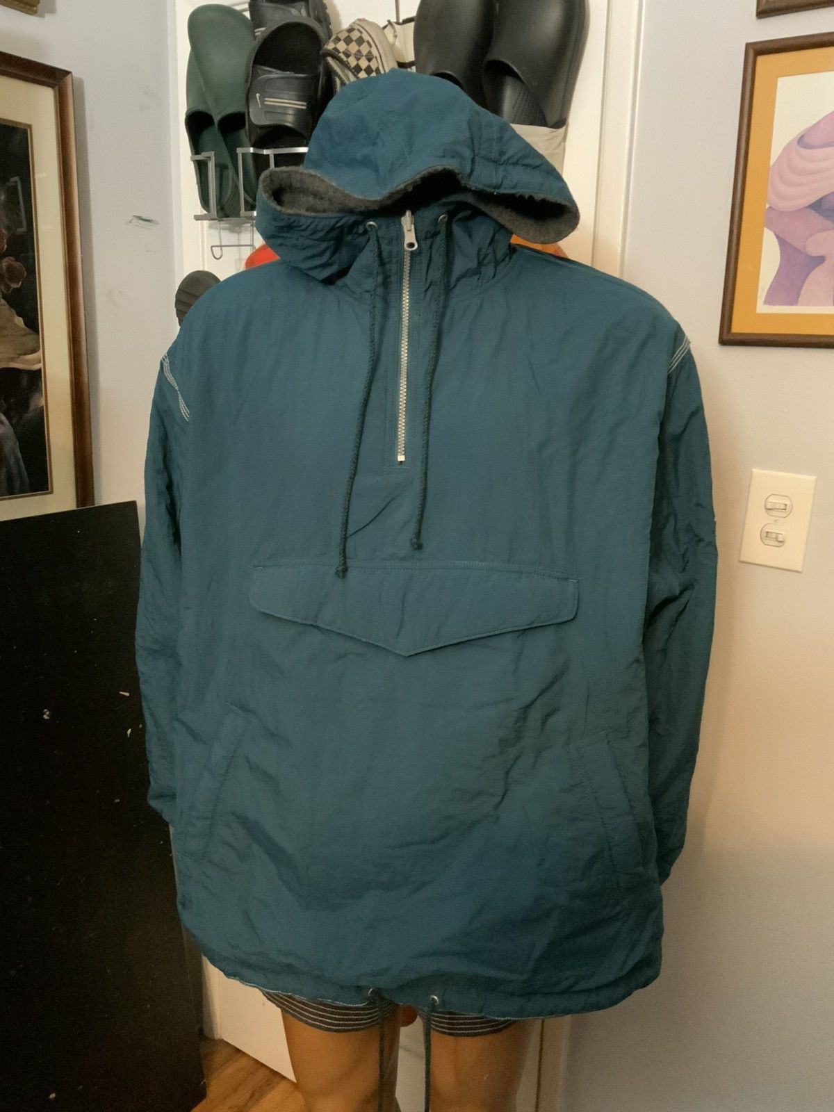 UNIONBAY × Vintage Vintage Union Bay Peace Fleece Windbreaker Anorak Jacket. Size US XL / EU 56 / 4 - 13 Thumbnail